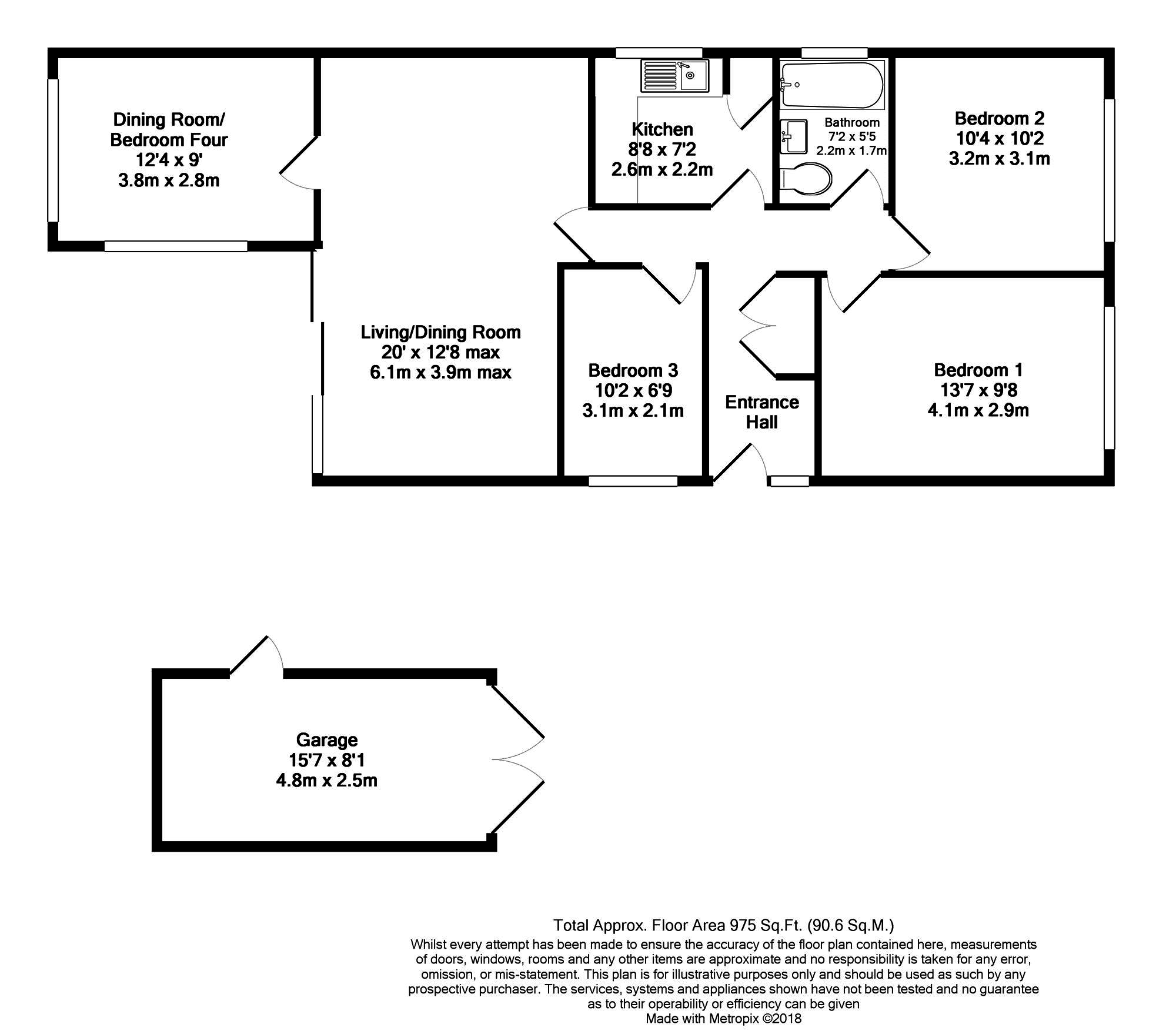 3 Bedrooms Detached bungalow for sale in Lockwood Close, Farnborough GU14