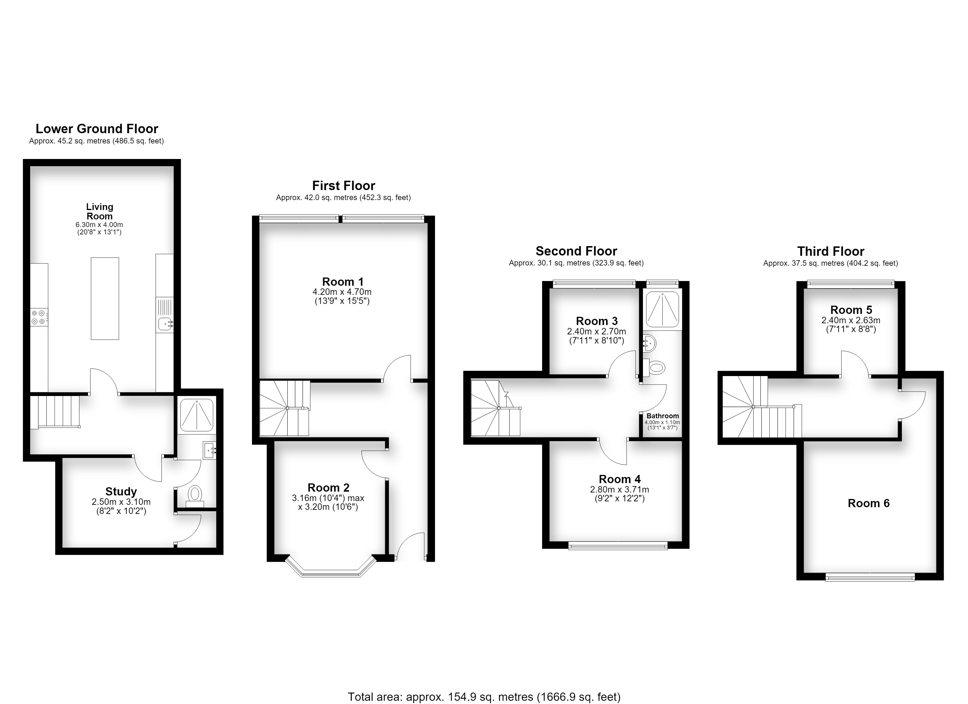 6, Montpelier Road, Brighton floorplan