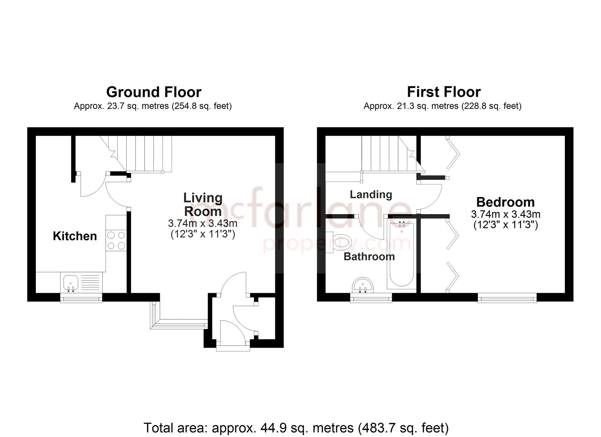 99 Barnum Court, Swindon floorplan