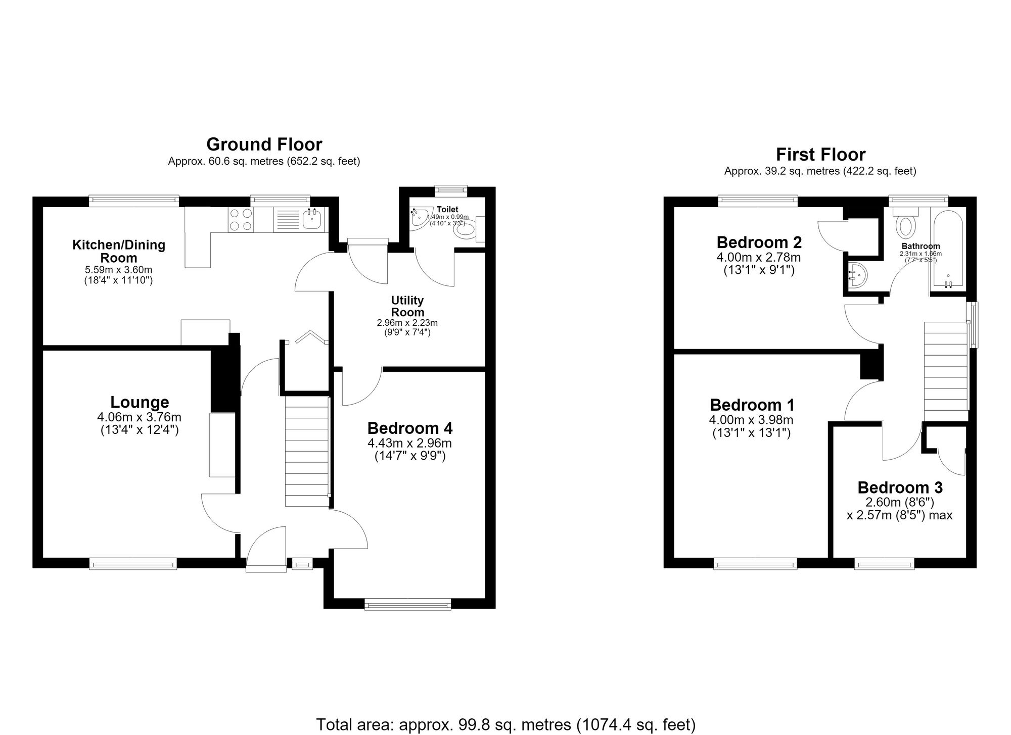 11 Medcalfe Way, Royston floorplan