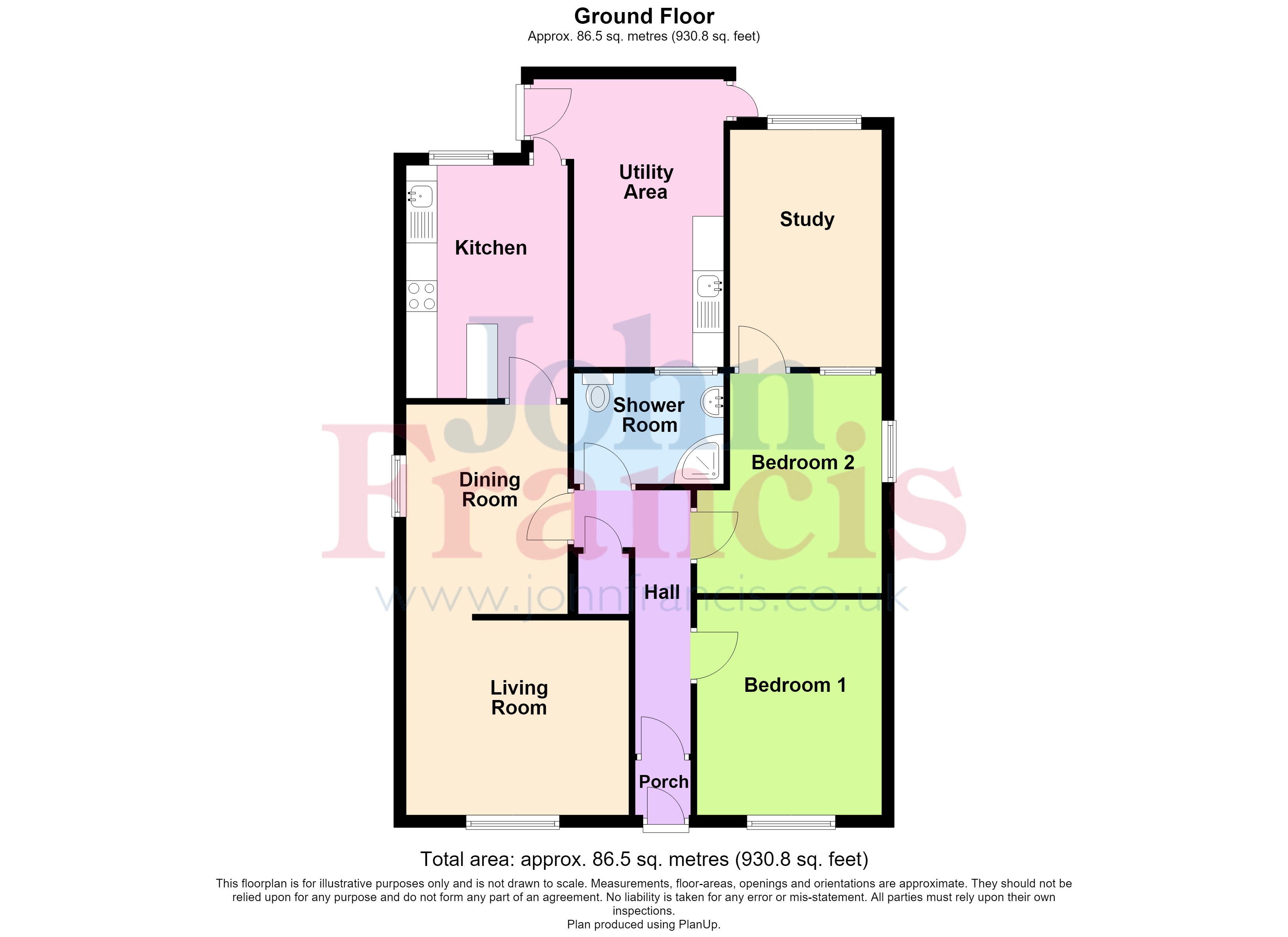 7, Honeyborough Green, Milford Haven floorplan