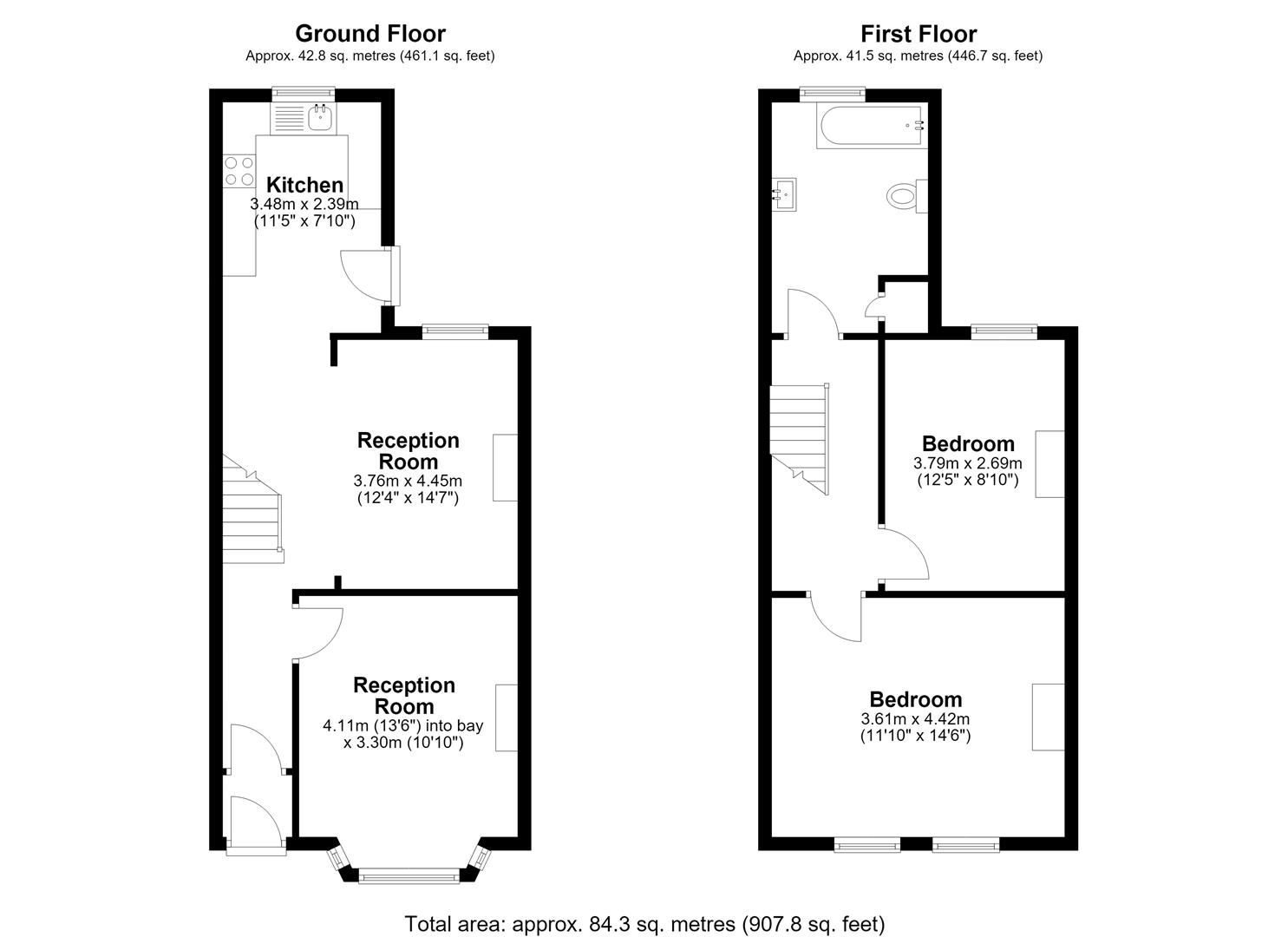 49, Bungalow Road, London floorplan