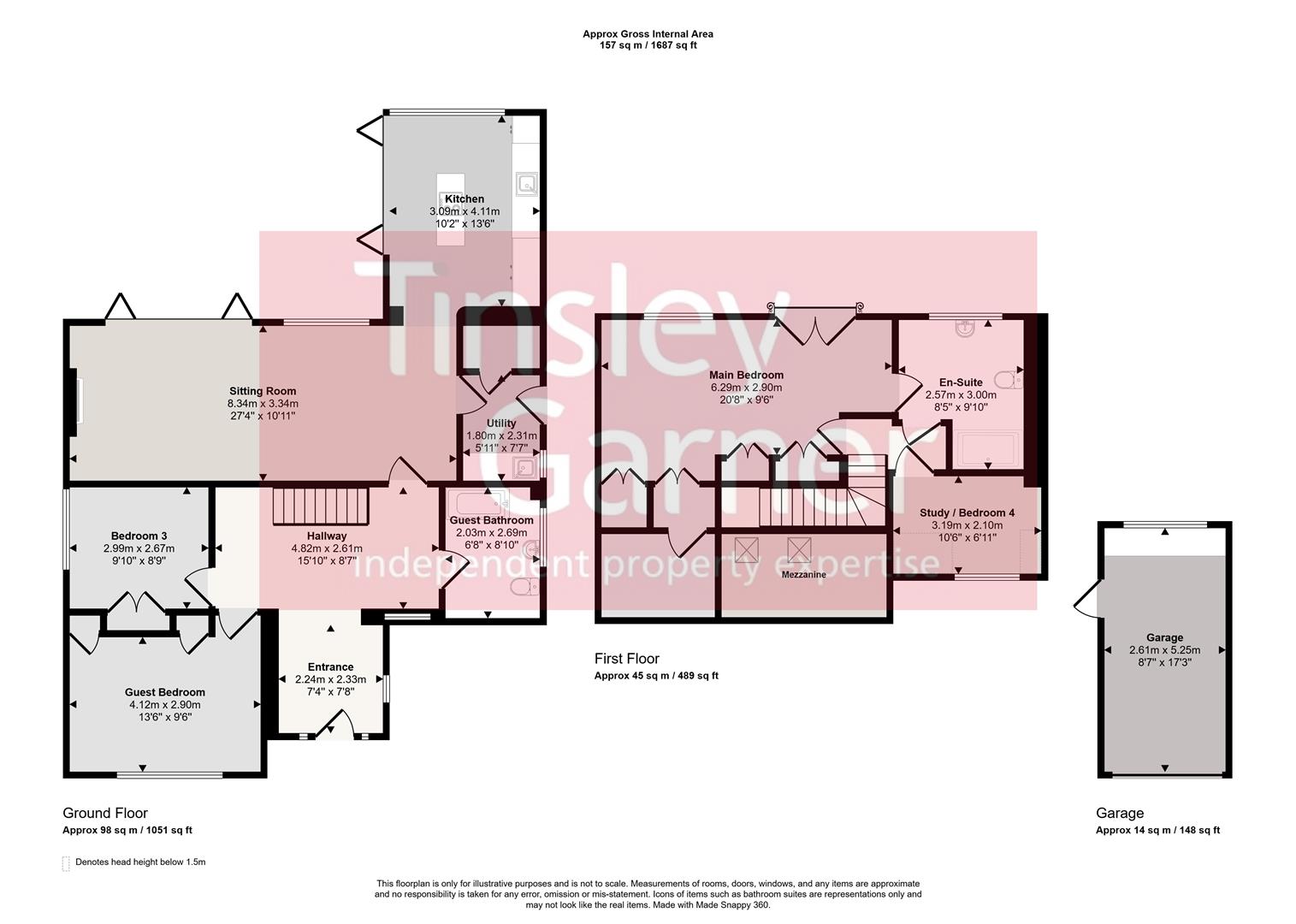 21, Diamond Ridge, Barlaston floorplan