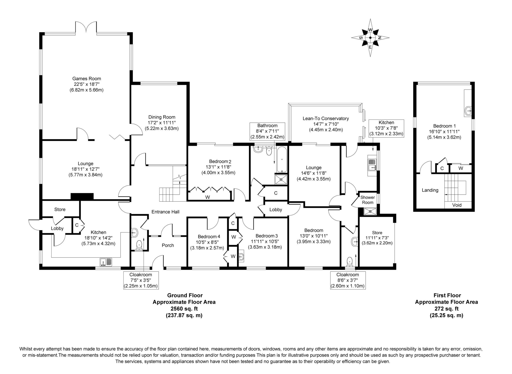 The Chestnuts, Church Road, Norwich floorplan