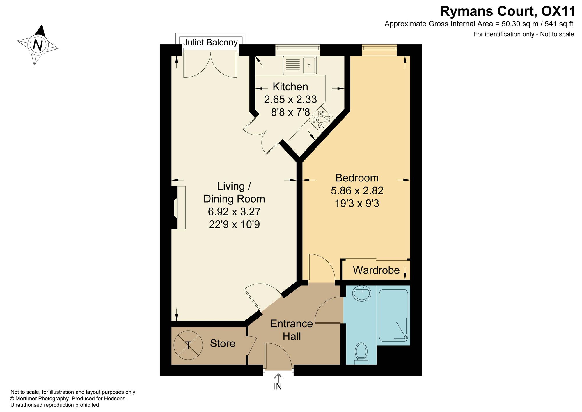28 Rymans Court, Didcot floorplan