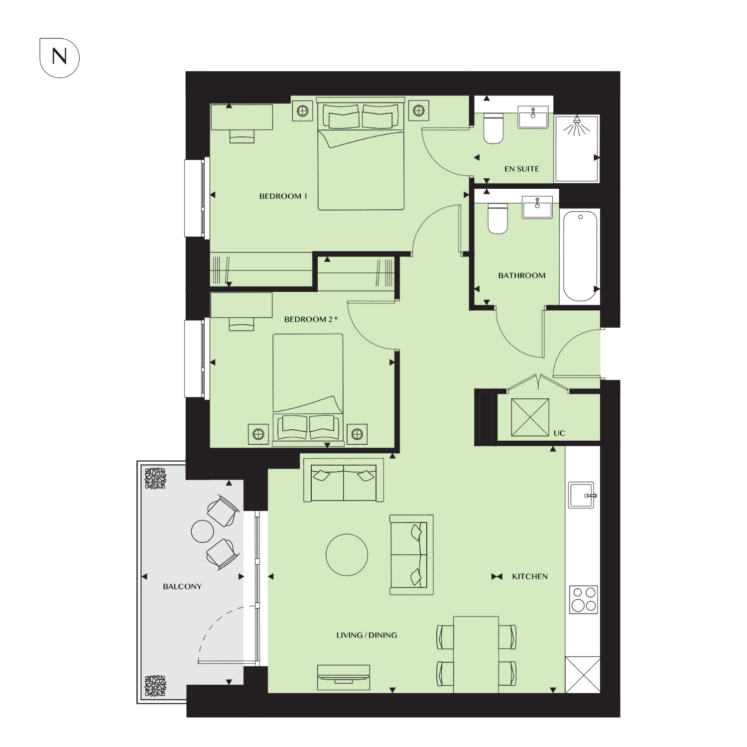 H7561217, Sales And Marketing Suite, Unit 2 Polaroid Point, Hargrave Drive, Harrow floorplan