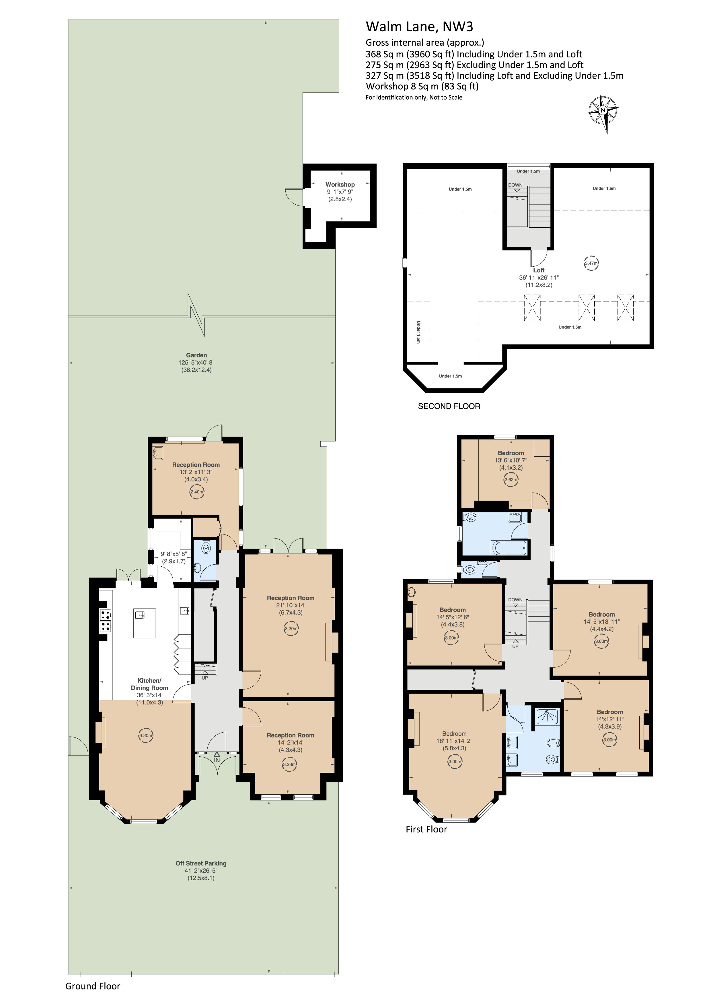 Walm Lane, Mapesbury, London floorplan