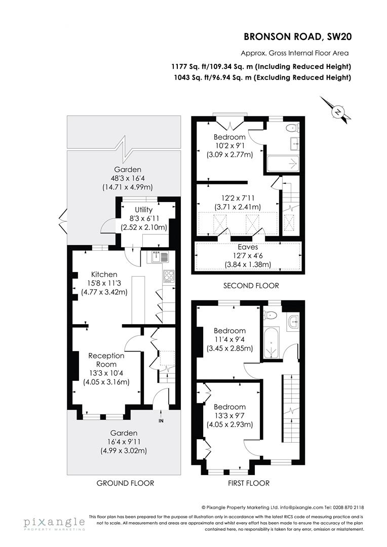 50, Bronson Road, Raynes Park floorplan