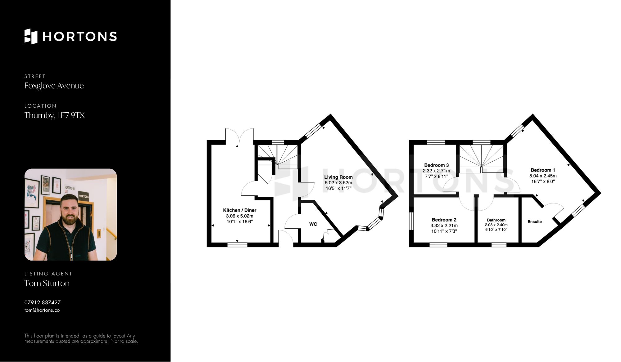 17 Foxglove Avenue, Leicester floorplan