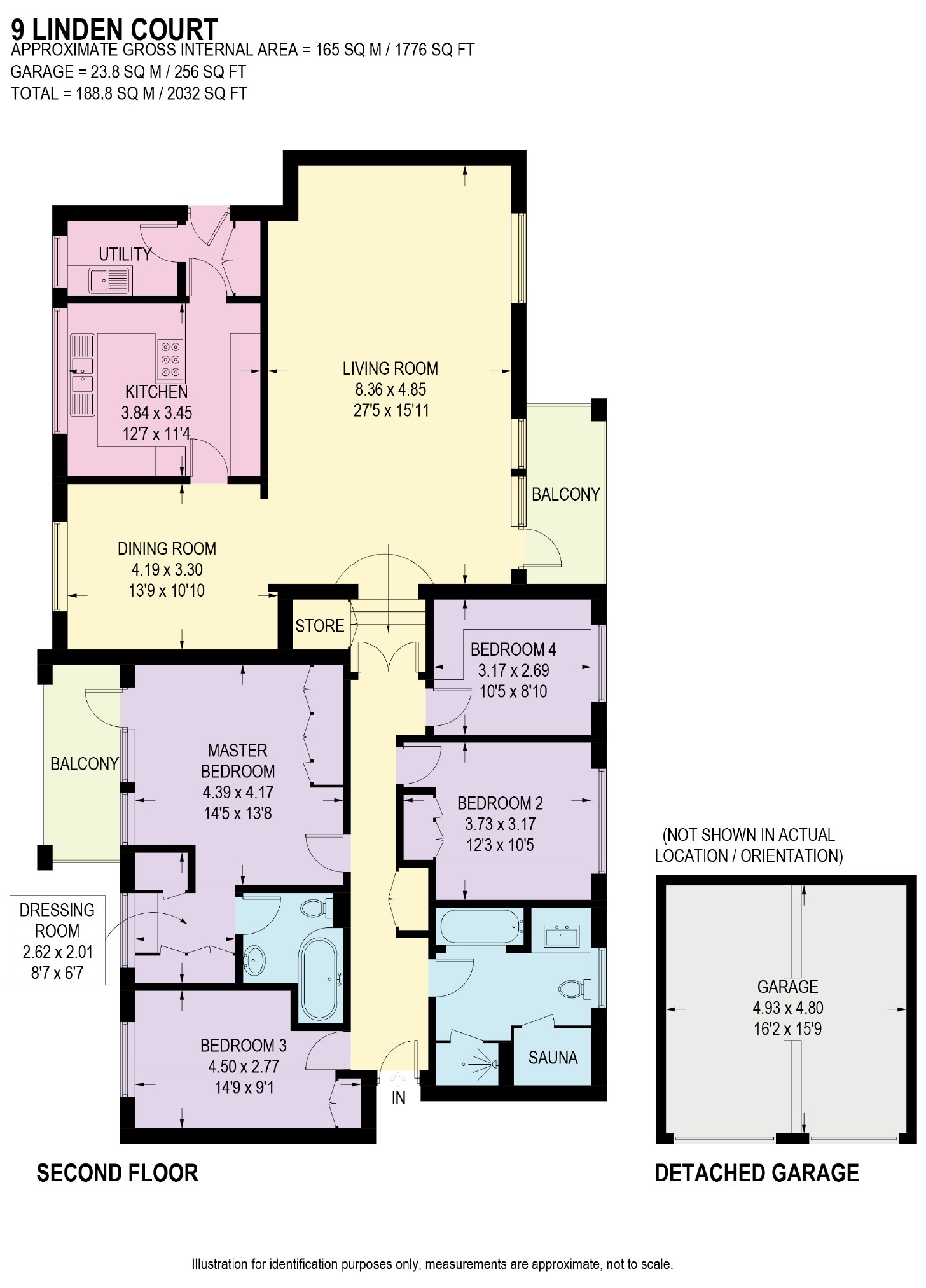 4 Bedrooms Flat for sale in Linden Court, Sheffield, Yorkshire S10