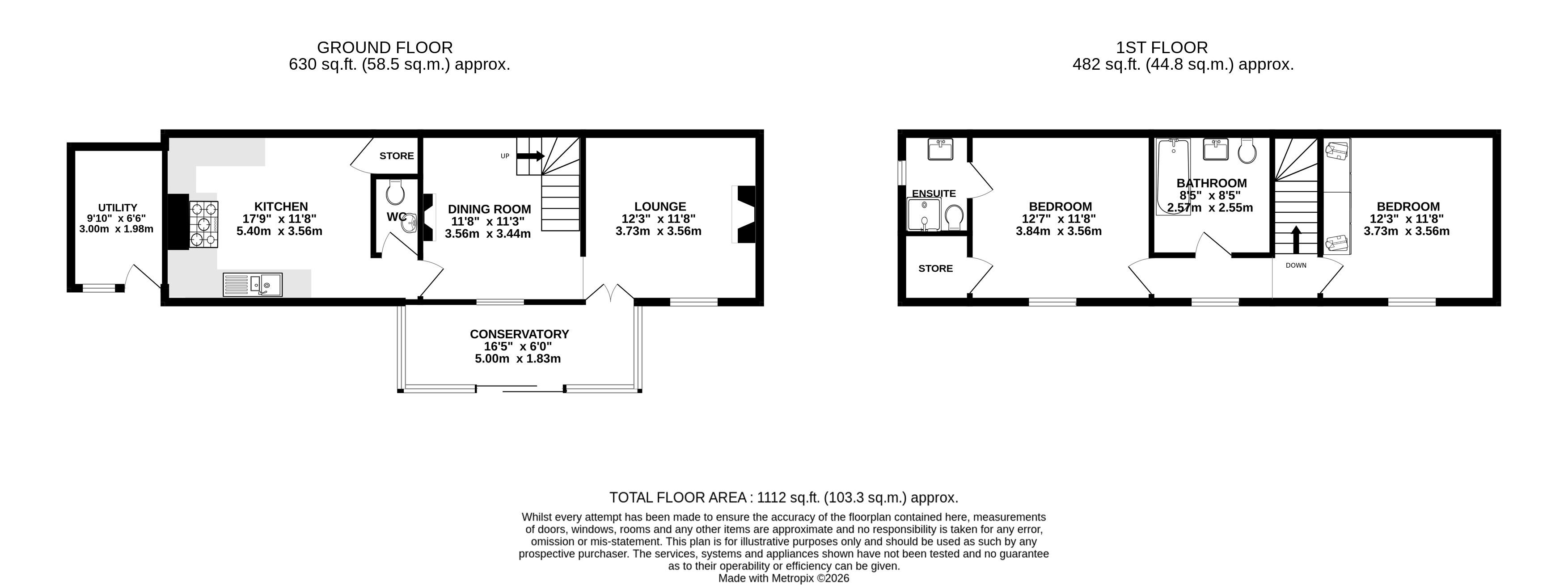 3, Newbridge Road, Belper floorplan