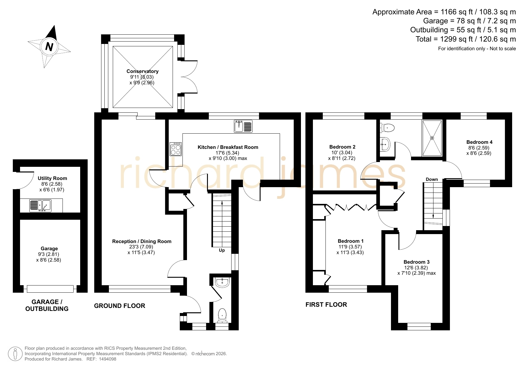 3, Lancaster Road, Kempsford floorplan