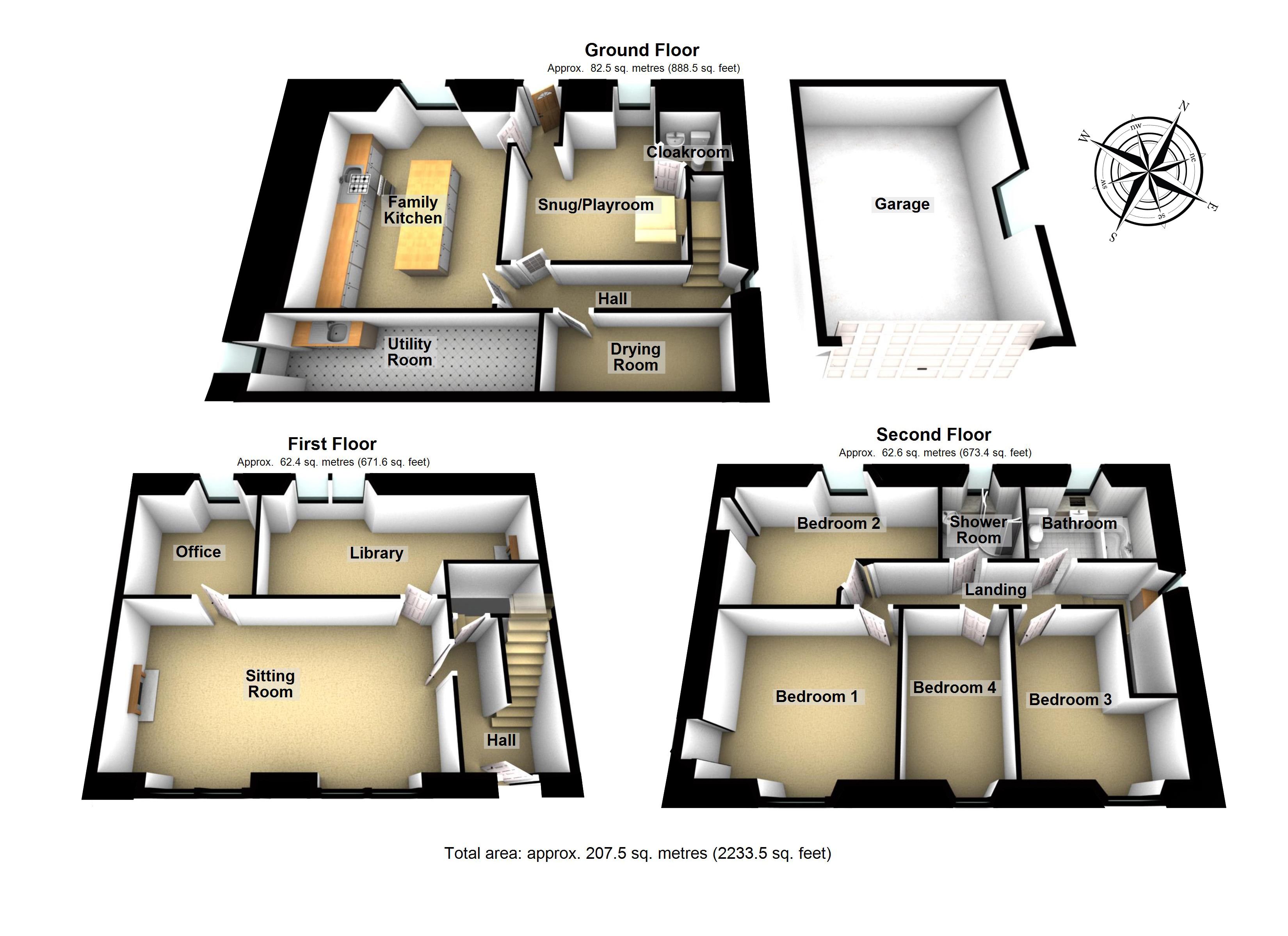 4 Bedrooms Detached house for sale in Arndale, Main Street, Glenfarg PH2