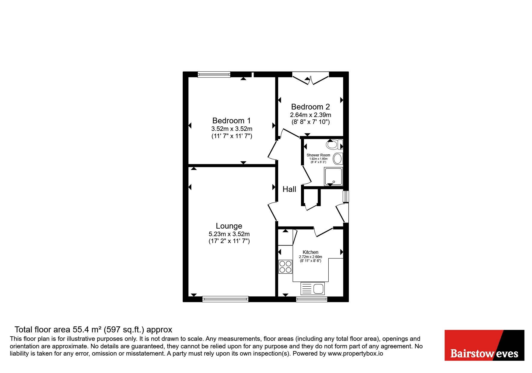 9, Fackley Way, Sutton-in-Ashfield floorplan