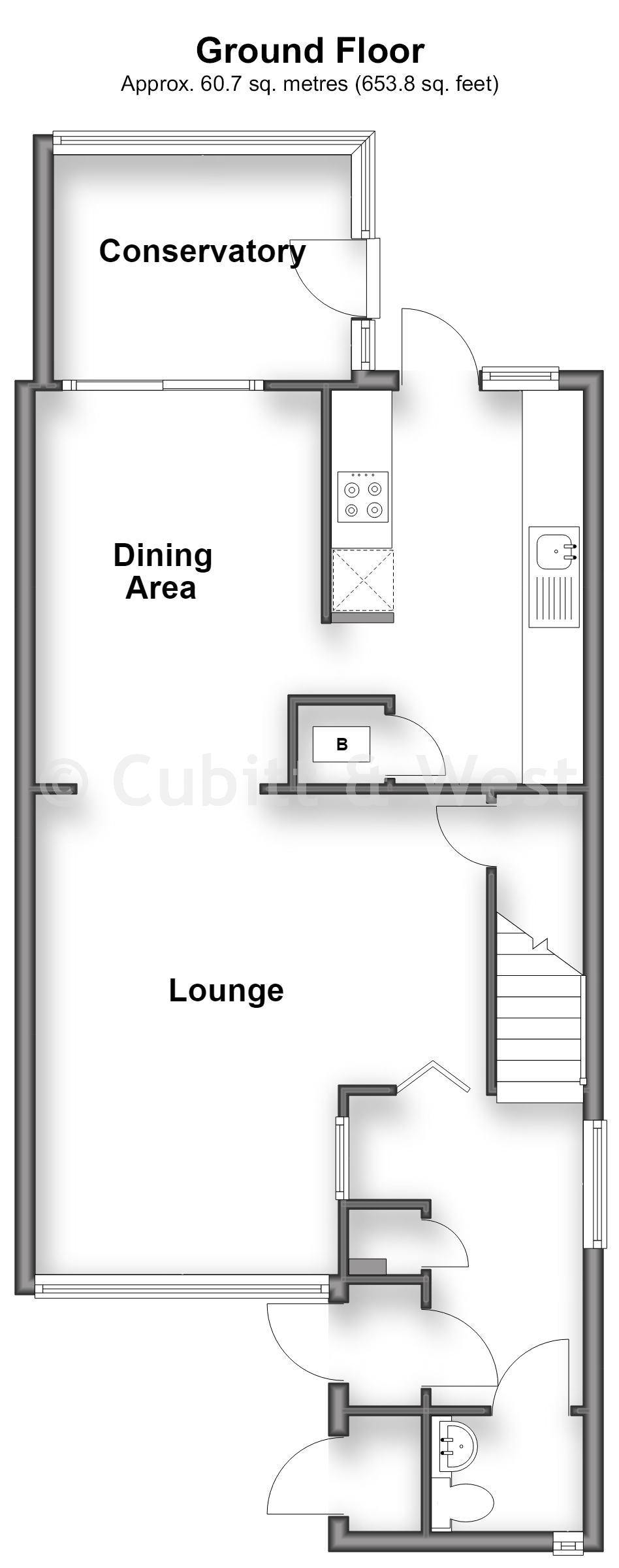 9, Talbot Close, Reigate floorplan