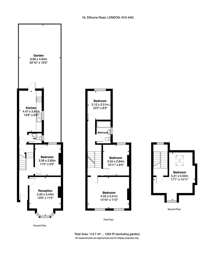 18, Elthorne Road, Archway floorplan