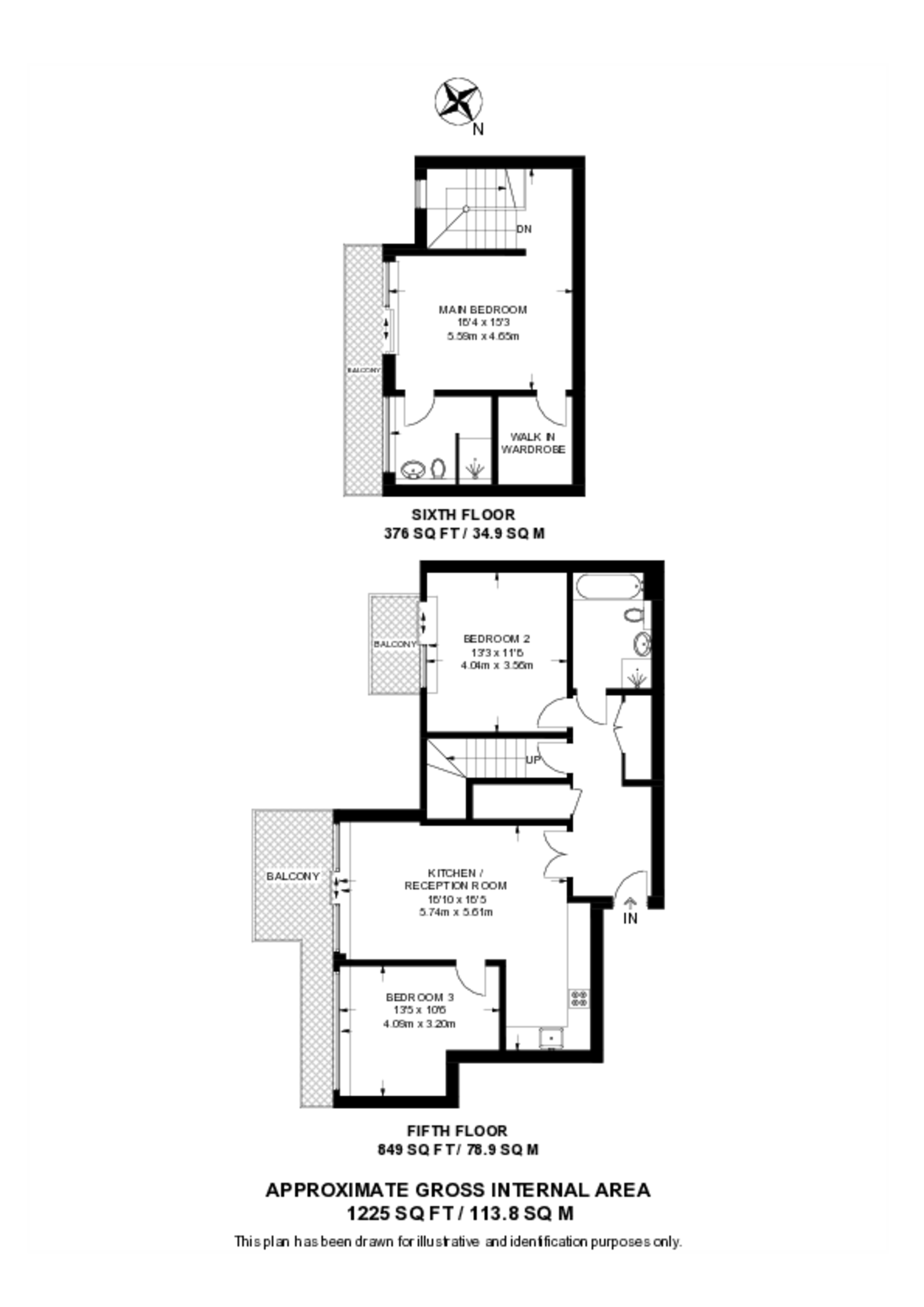 Point Pleasant, Wandsworth floorplan