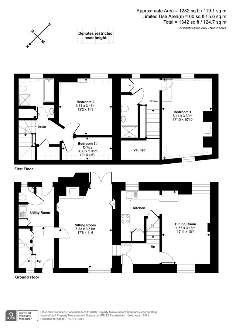 Willesleigh Cottage, Barnstaple floorplan