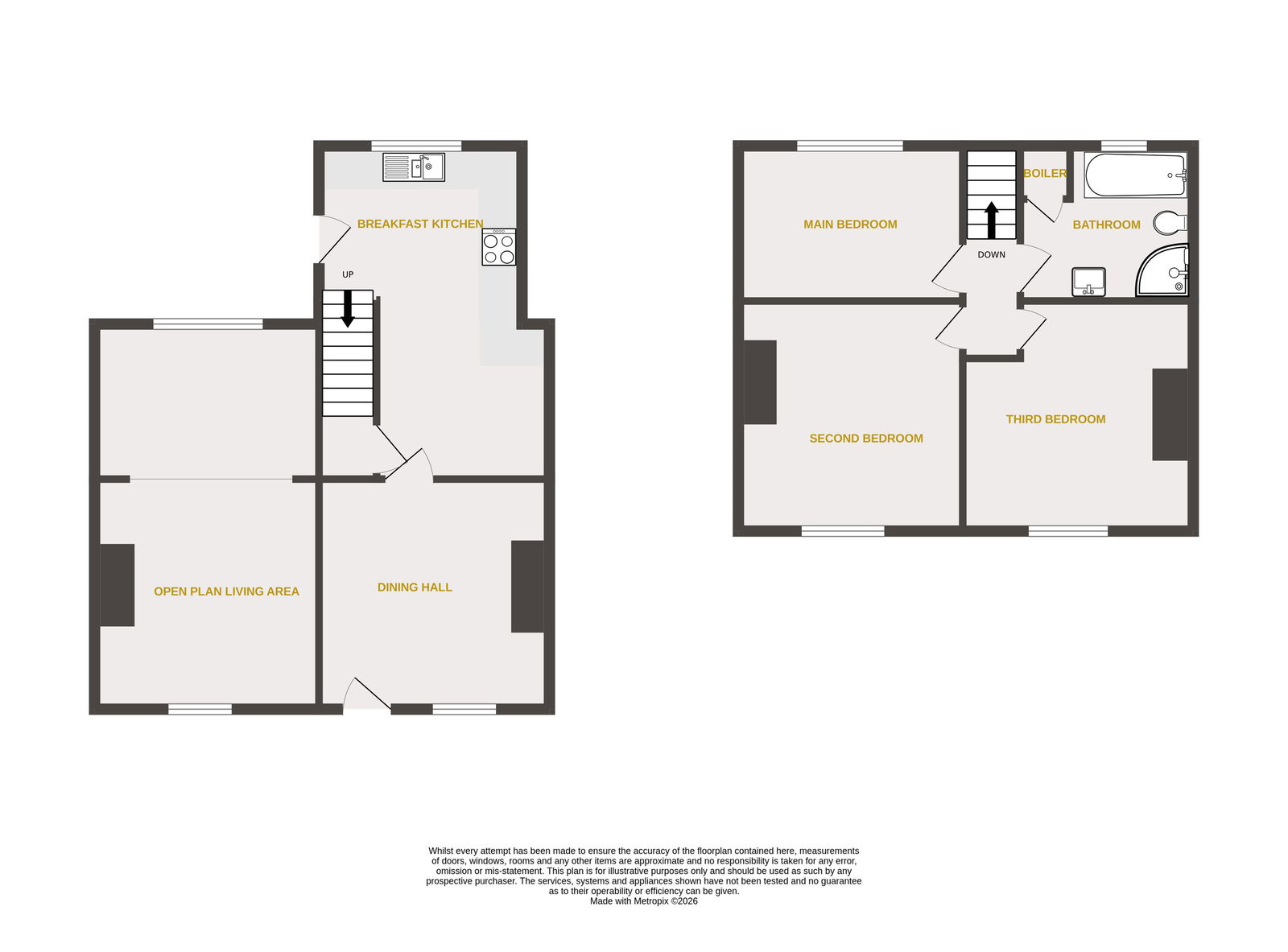 44, Main Road, Macclesfield floorplan