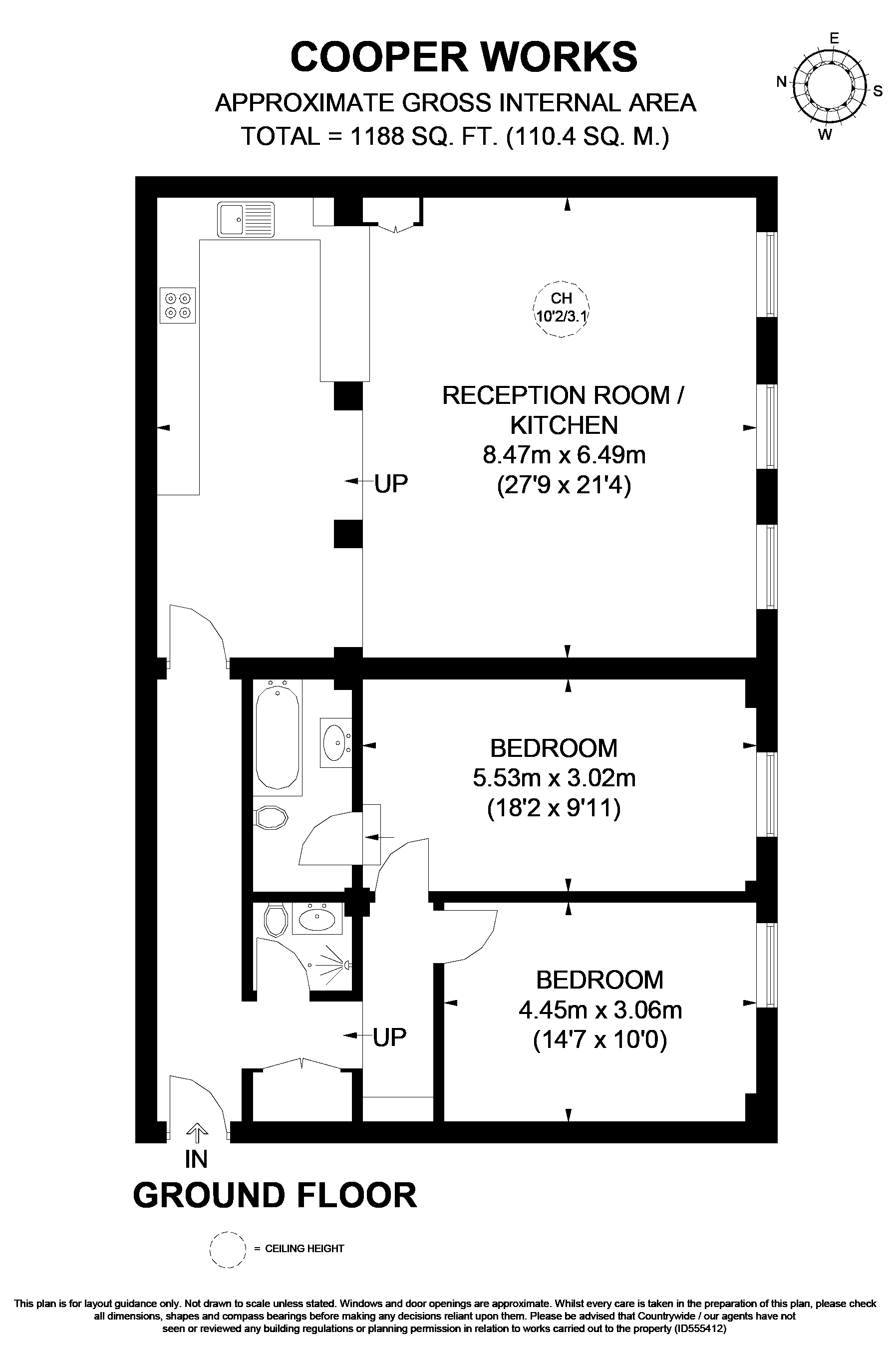 2 Bedrooms Flat for sale in Cooper Works, Peckham Rye SE15