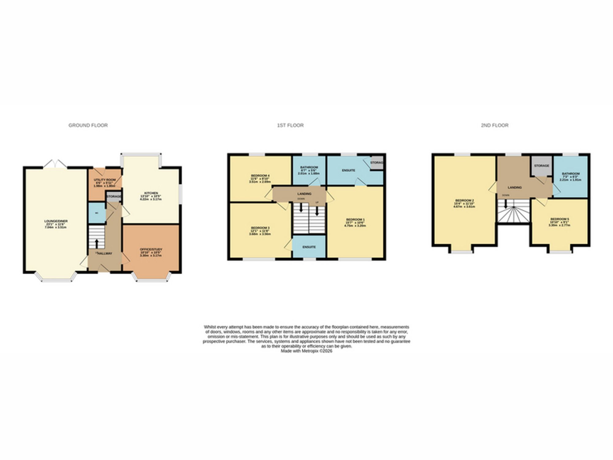 2 Old School Drive, Mansfield floorplan