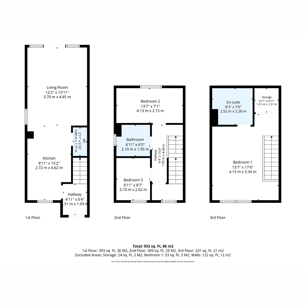 11, Bracken Close, Wigan floorplan