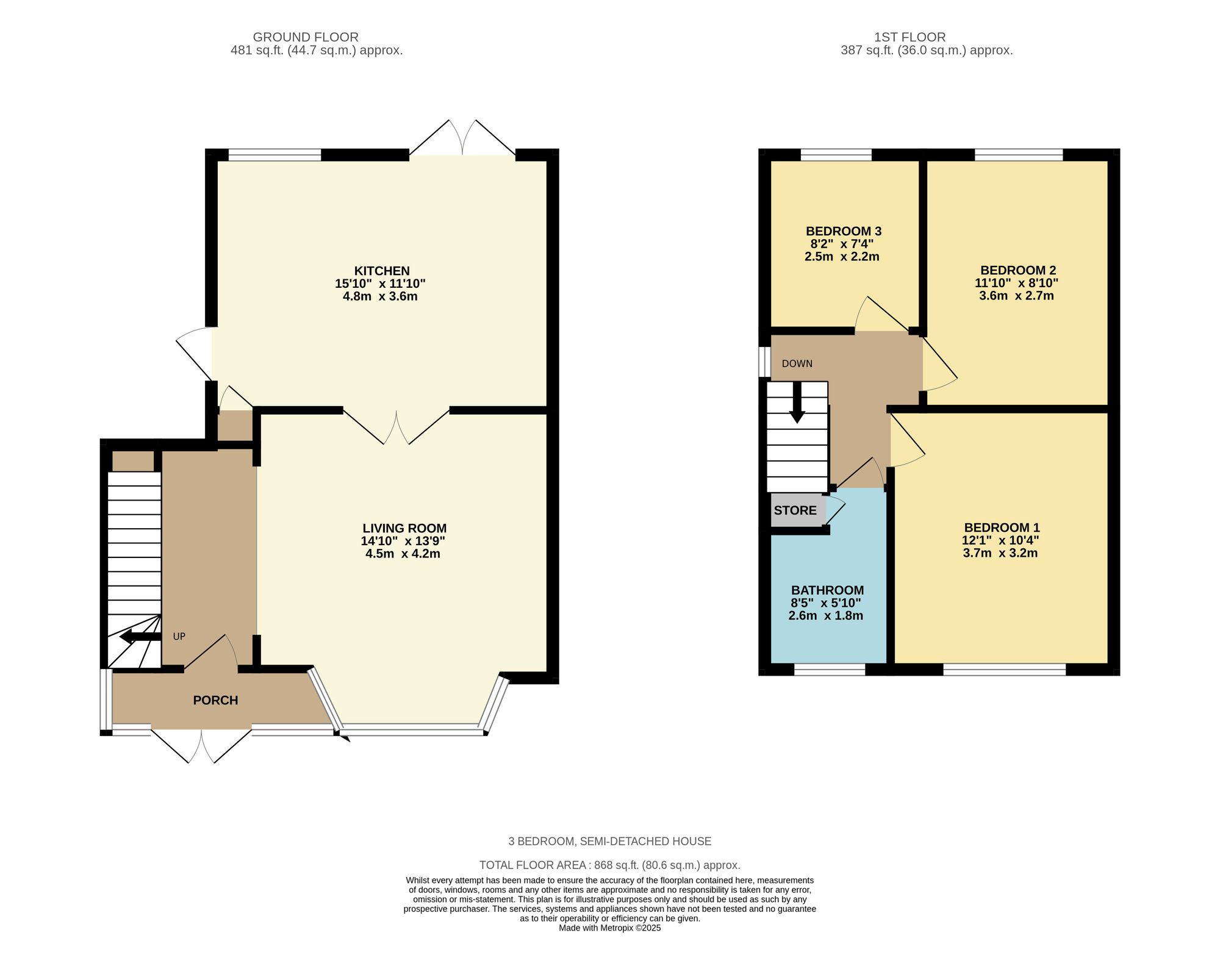 9 Bryngarth Crescent, Leicester floorplan