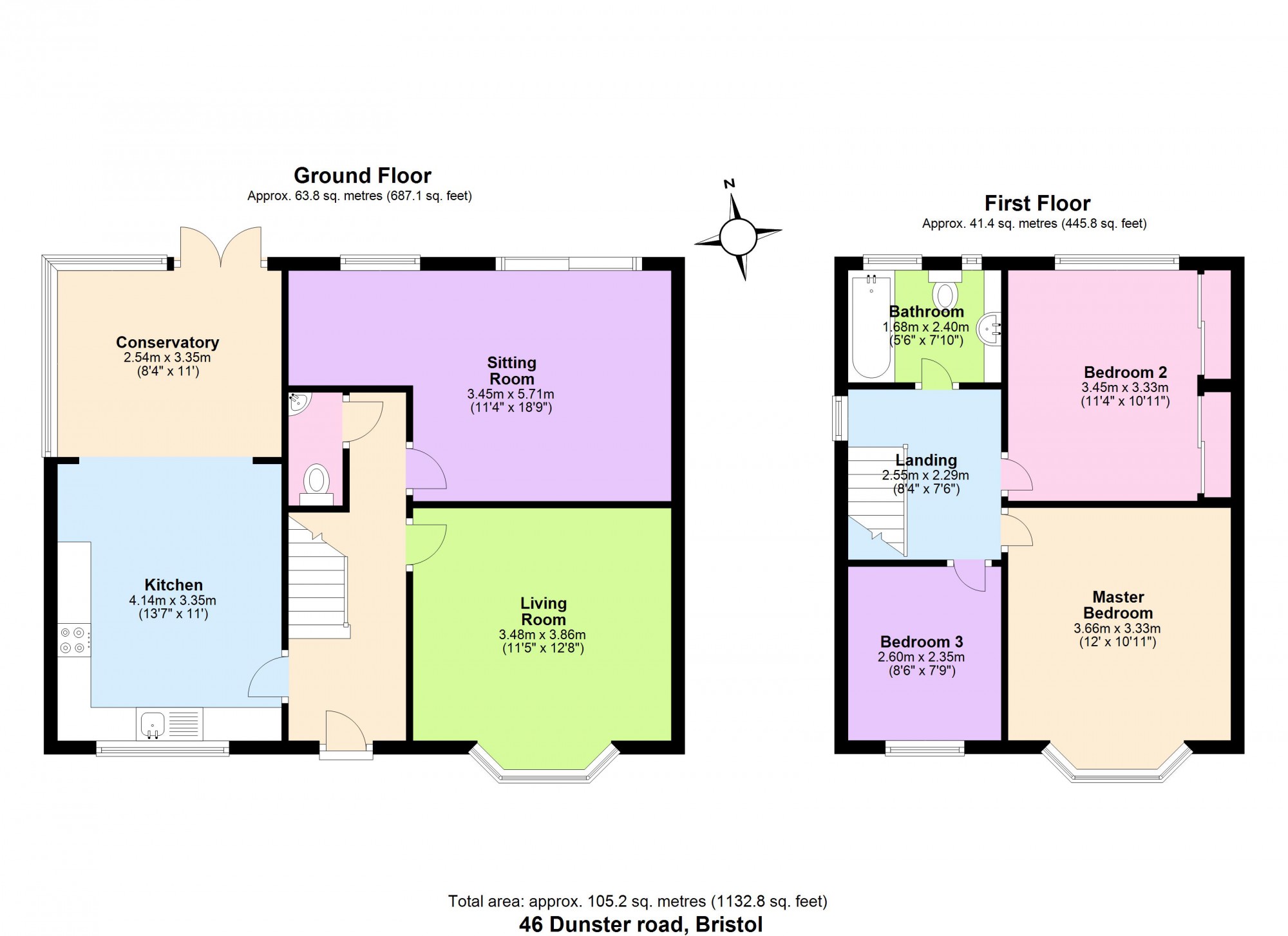 3 Bedrooms Semi-detached house for sale in Dunster Road, Keynsham BS31