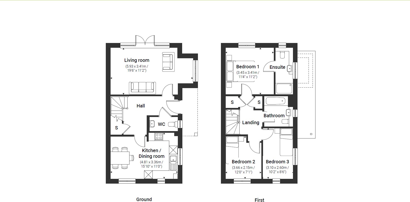 16, Potter Street, East Sussex floorplan