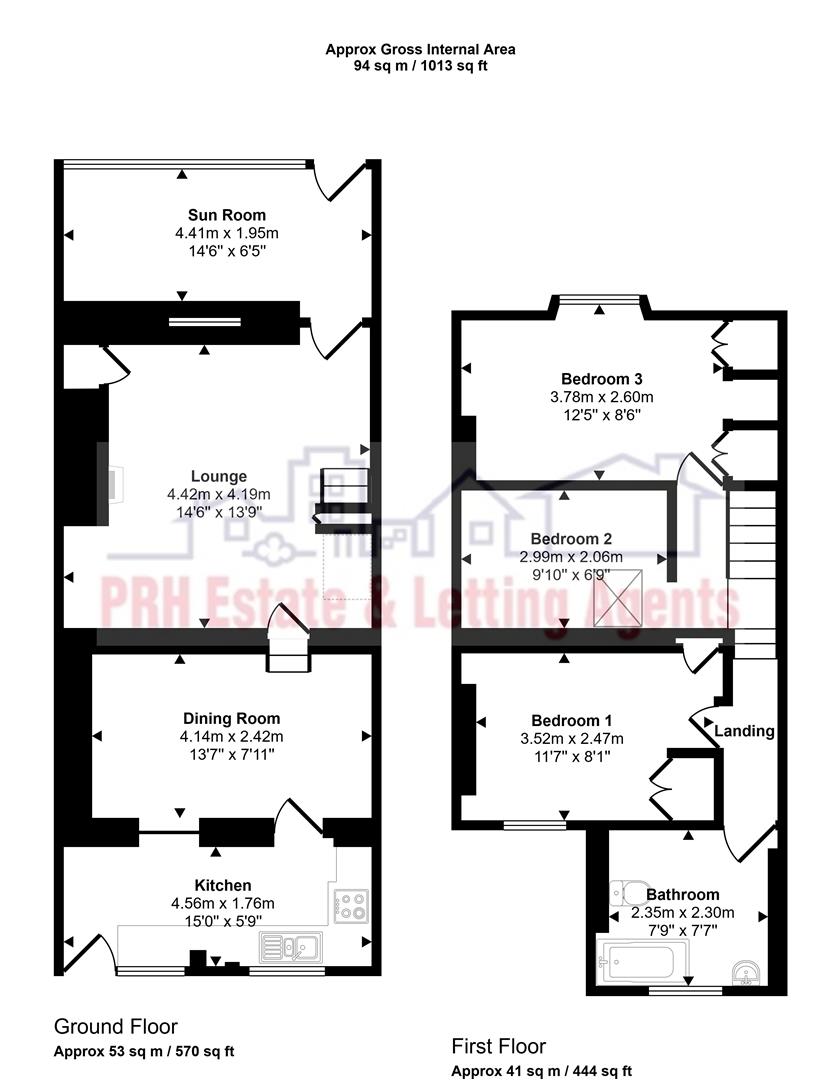 3 The Buildings, Long Rock floorplan