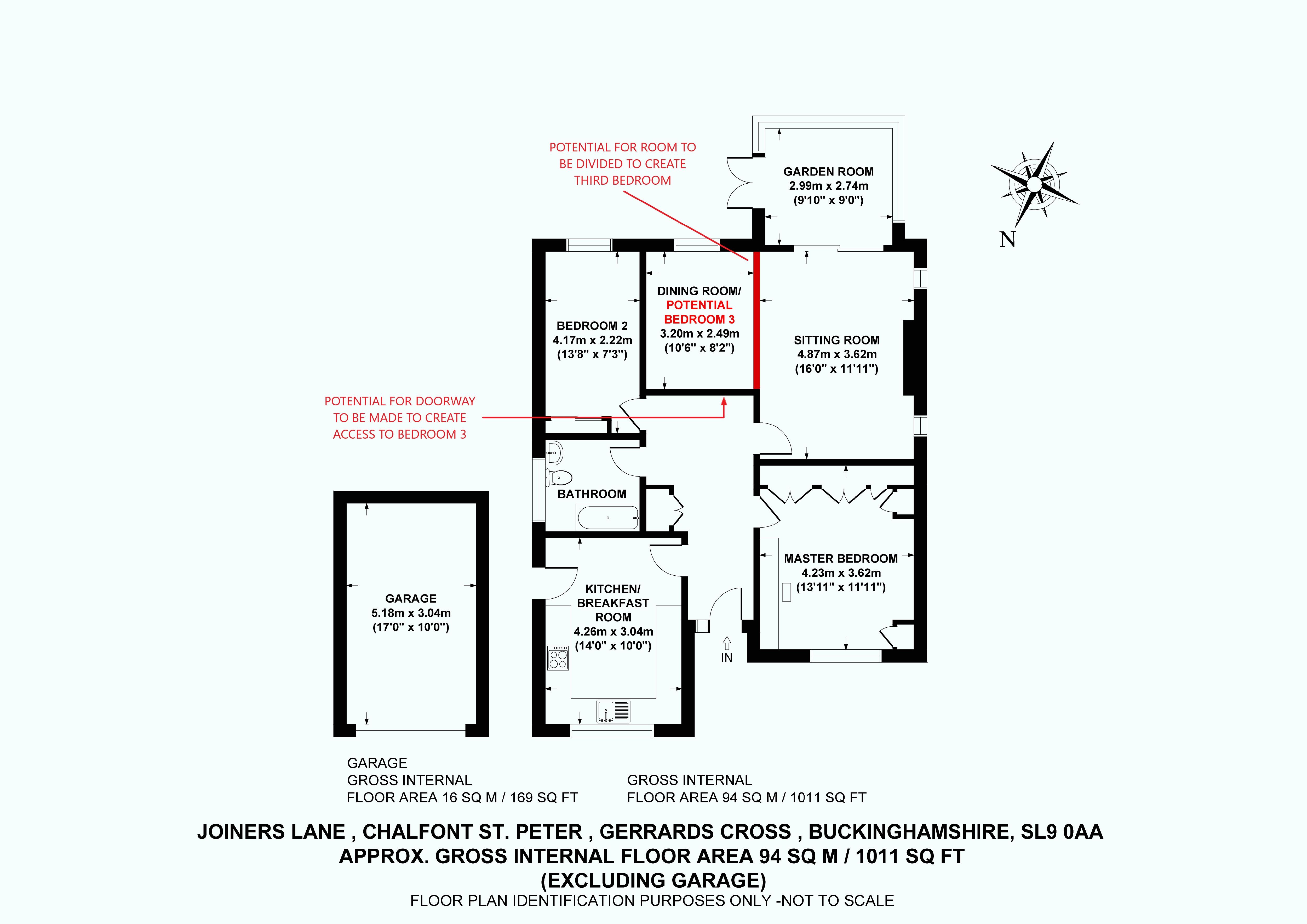 3 Bedrooms Detached bungalow for sale in Joiners Lane, Chalfont St. Peter, Gerrards Cross SL9