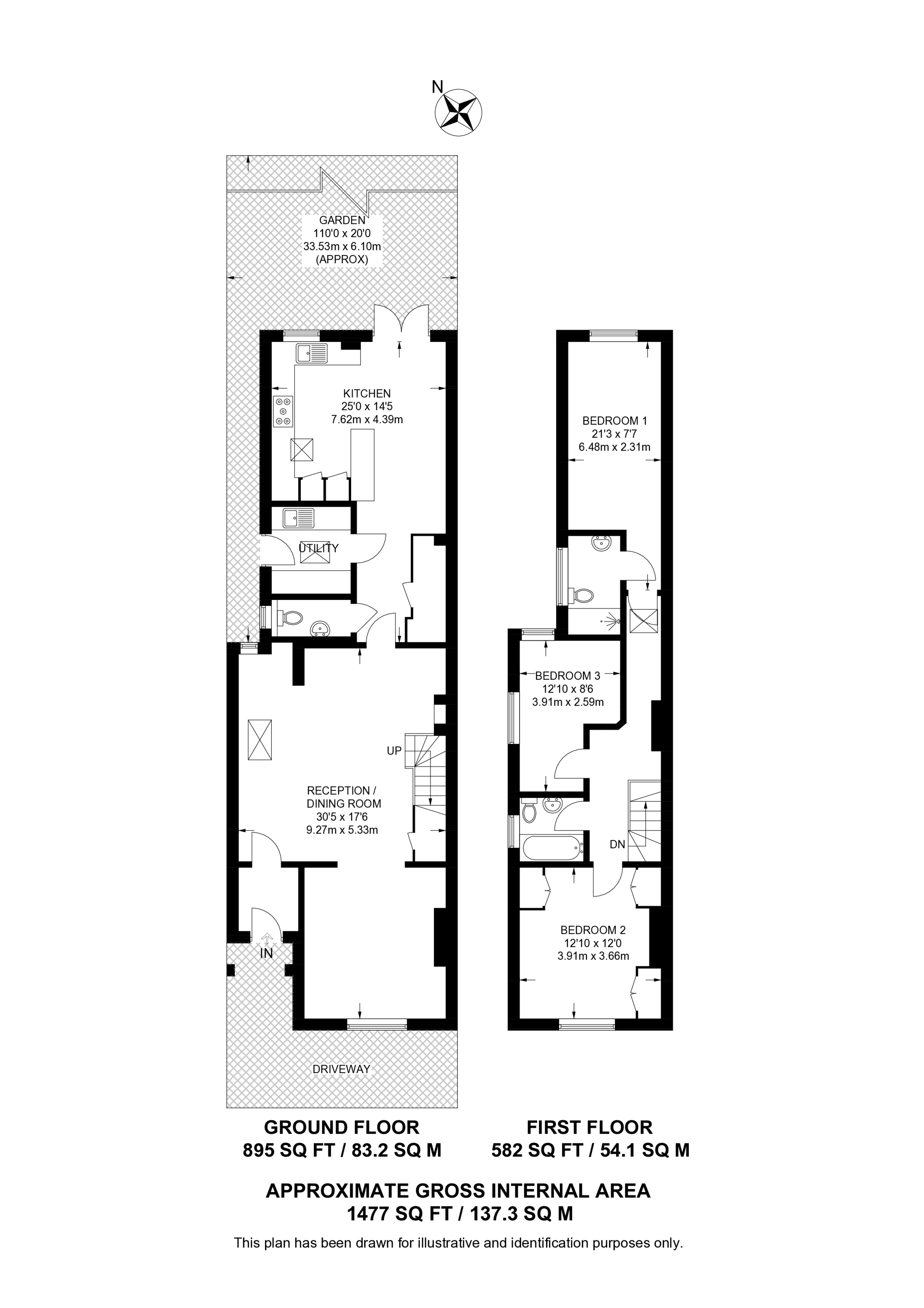 Alfred Road, Sutton floorplan