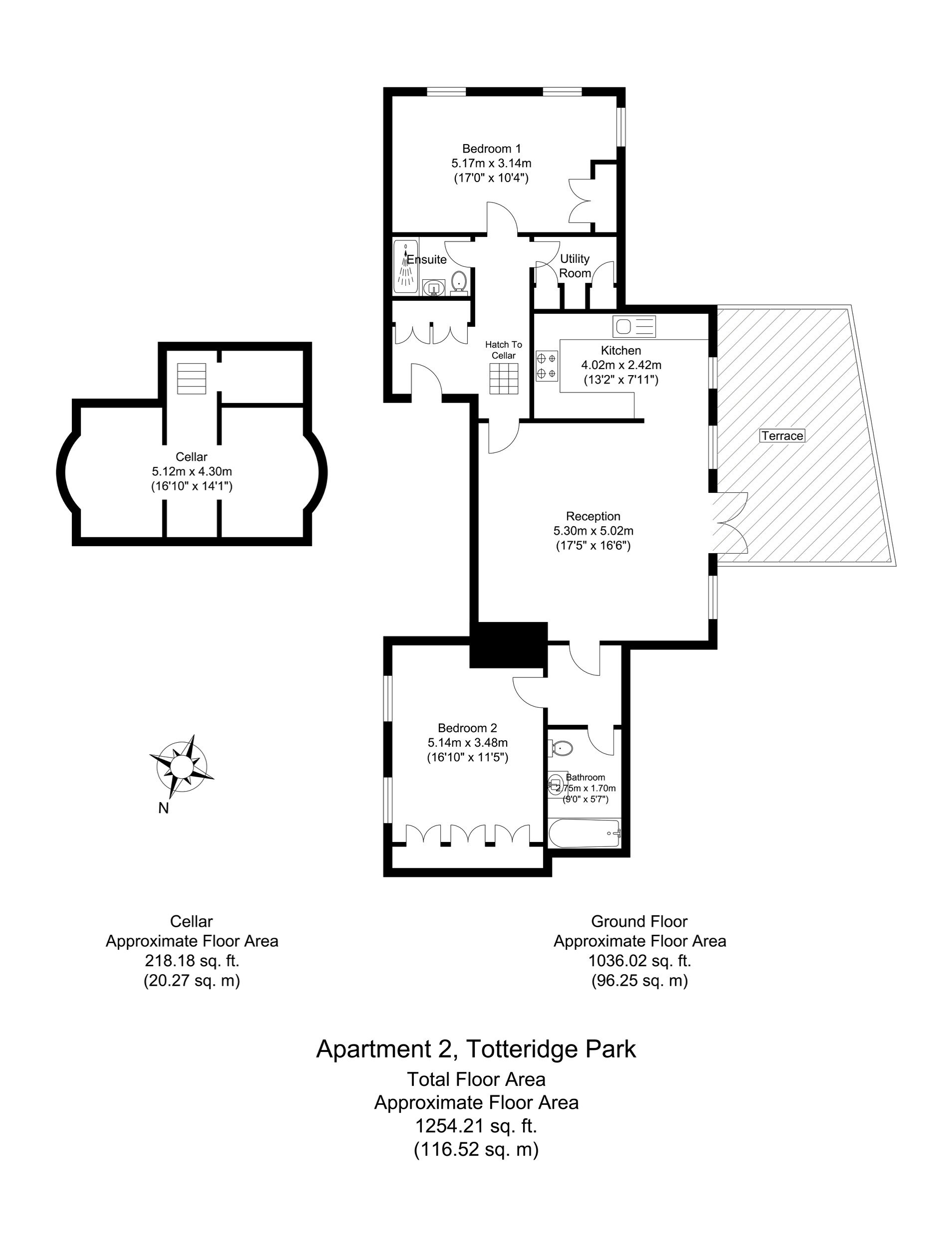 2 Bedrooms Flat for sale in Totteridge Park, Totteridge Common, London N20