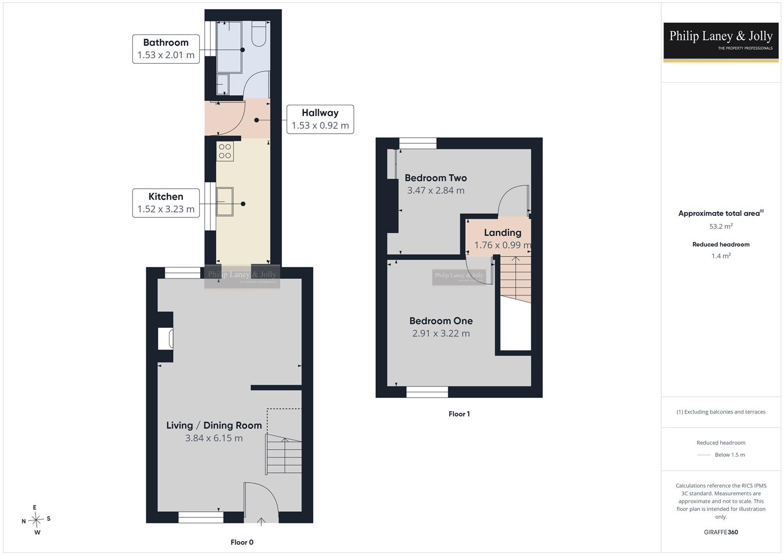 17, Raglan Street, Worcester floorplan