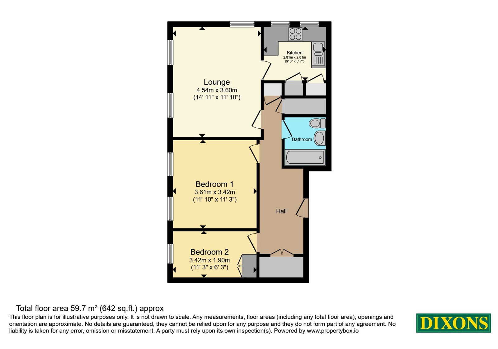 Flat 11 Sycamore House, 1, Rectory Road, West Midlands floorplan