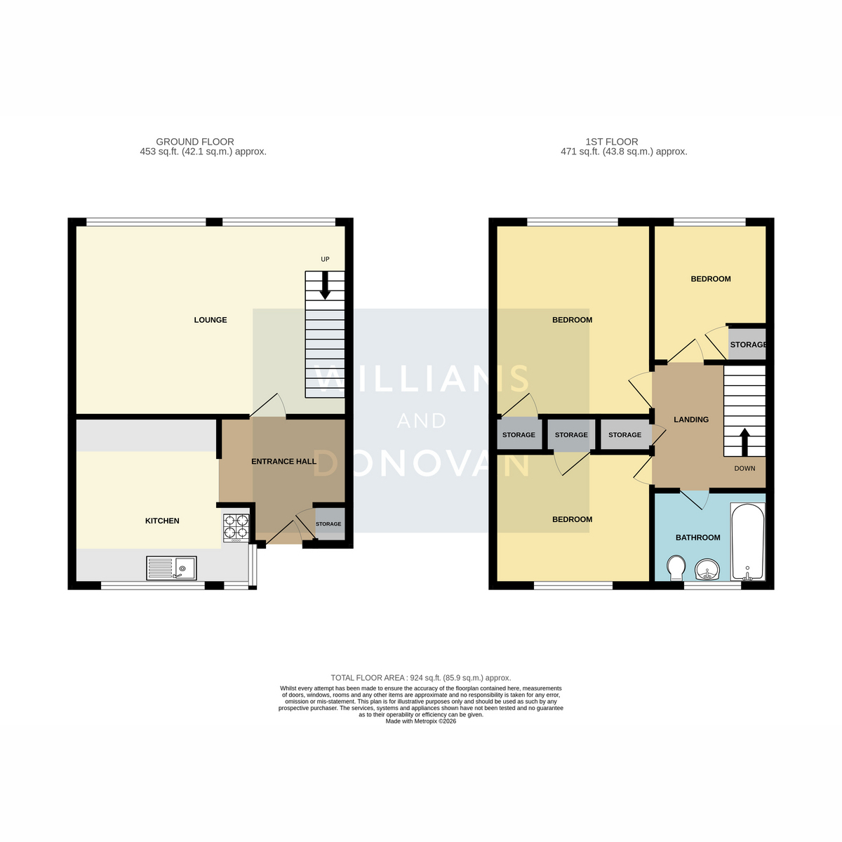 6 Roseberry Court, Roseberry Avenue, Essex floorplan