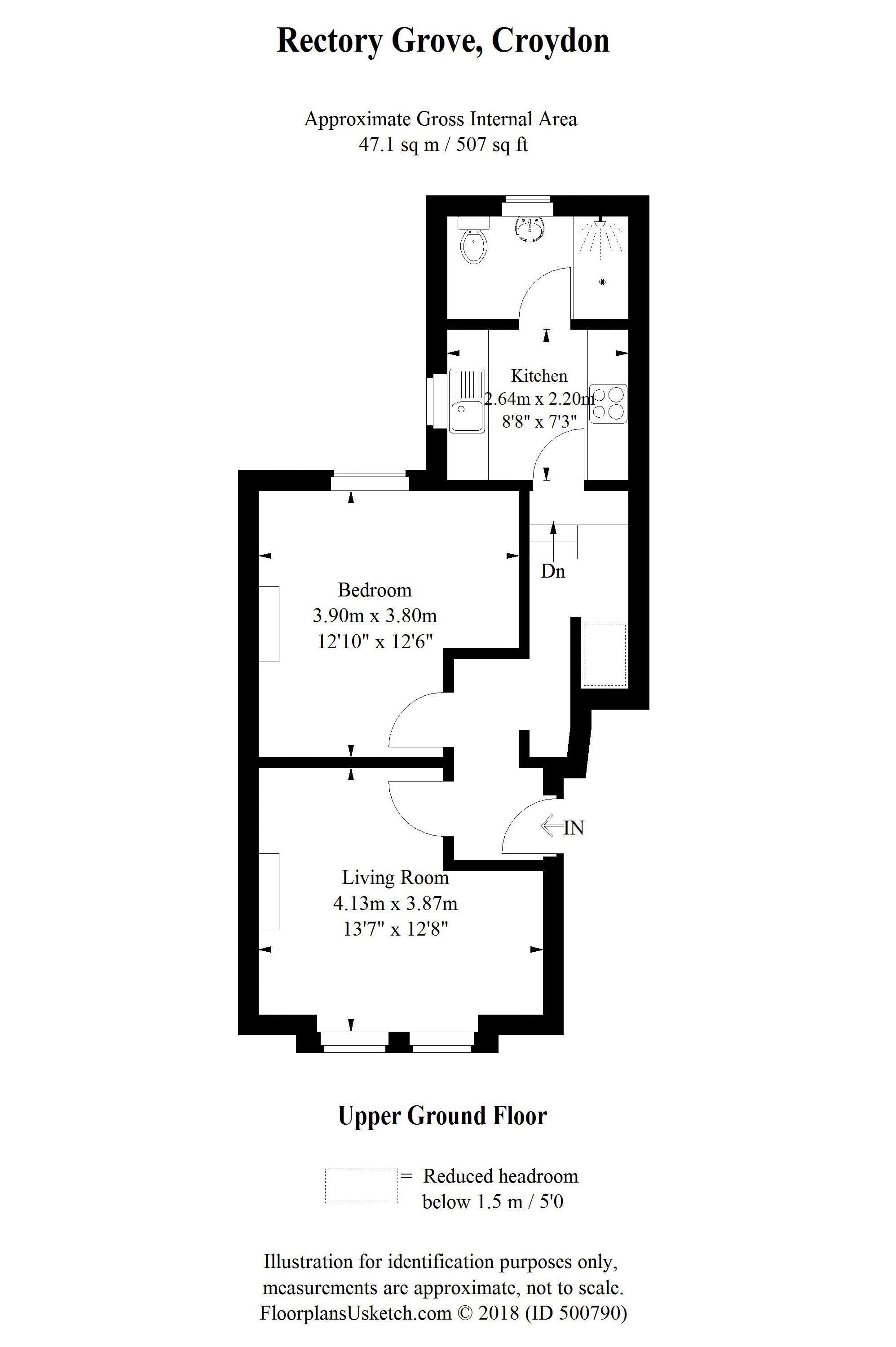 1 Bedrooms Flat to rent in Rectory Grove, Croydon CR0