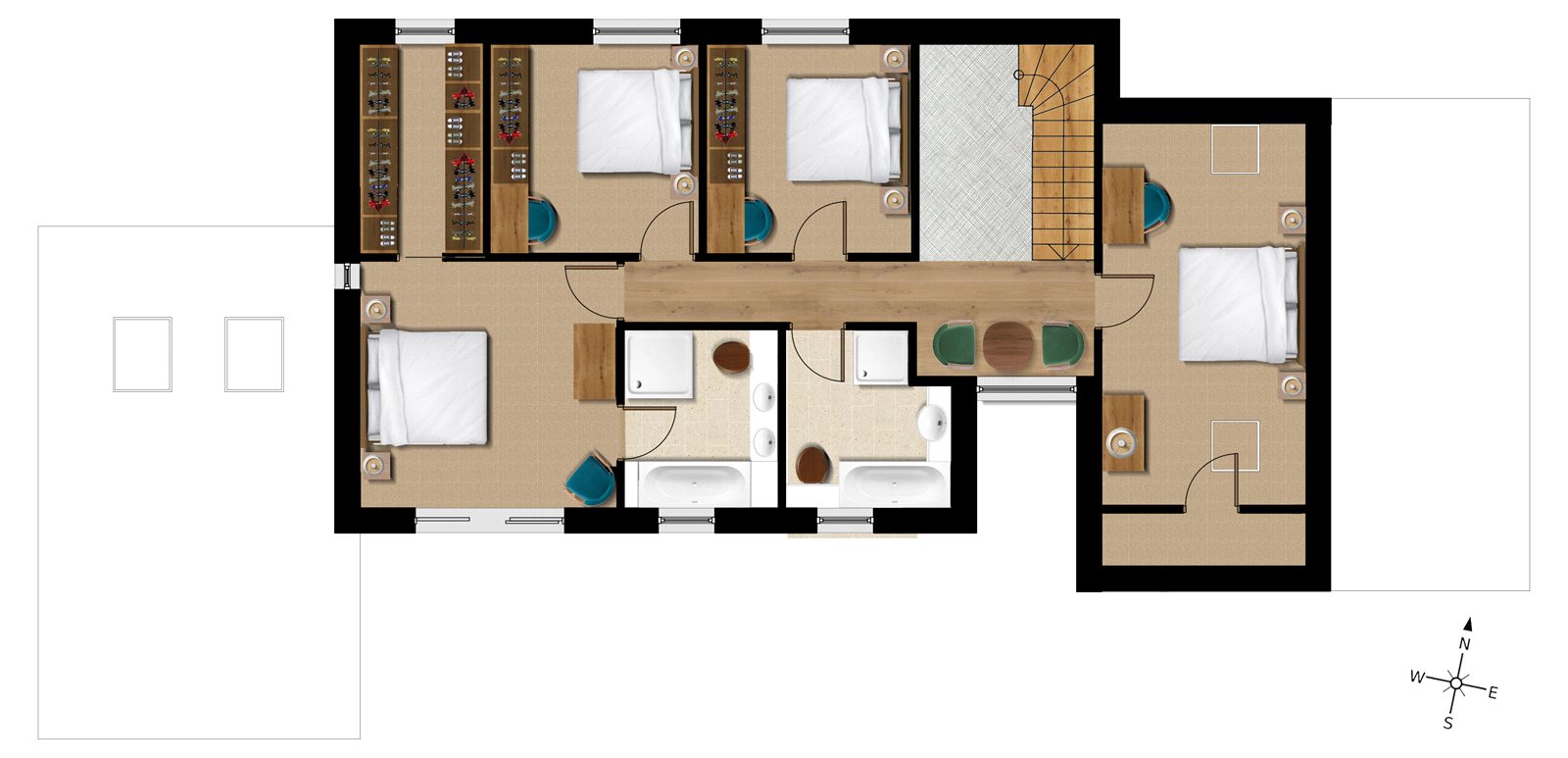 Newbuildings, Sandford, Crediton, Devon EX17, 4 bedroom detached house