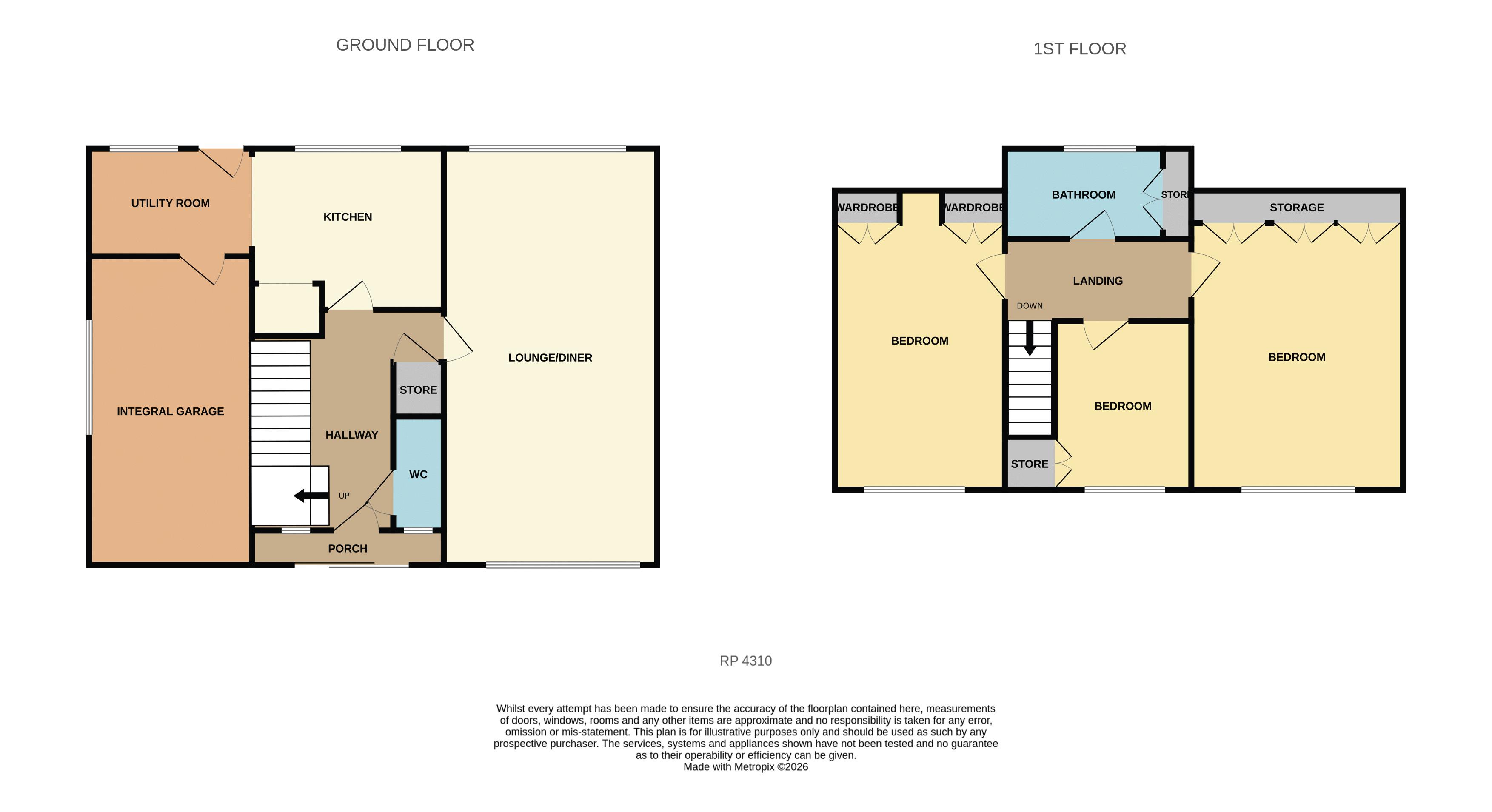 127, Llanrwst Road, Colwyn Bay floorplan