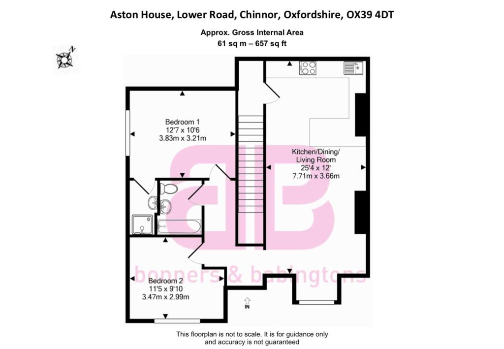 2 Bedrooms Flat to rent in The Lane, Lower Icknield Way, Chinnor OX39
