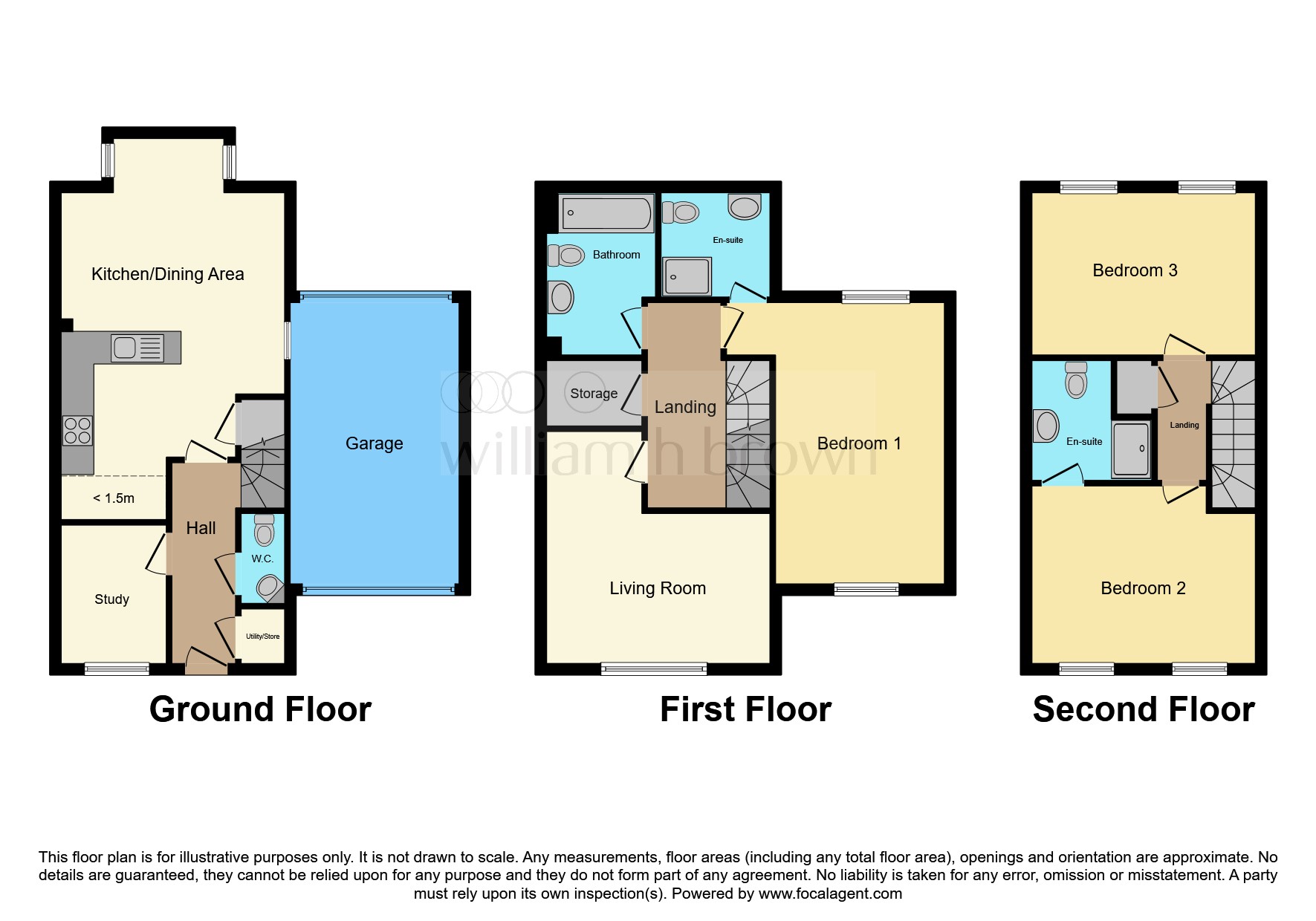 22, Nairn Way, Leicester floorplan