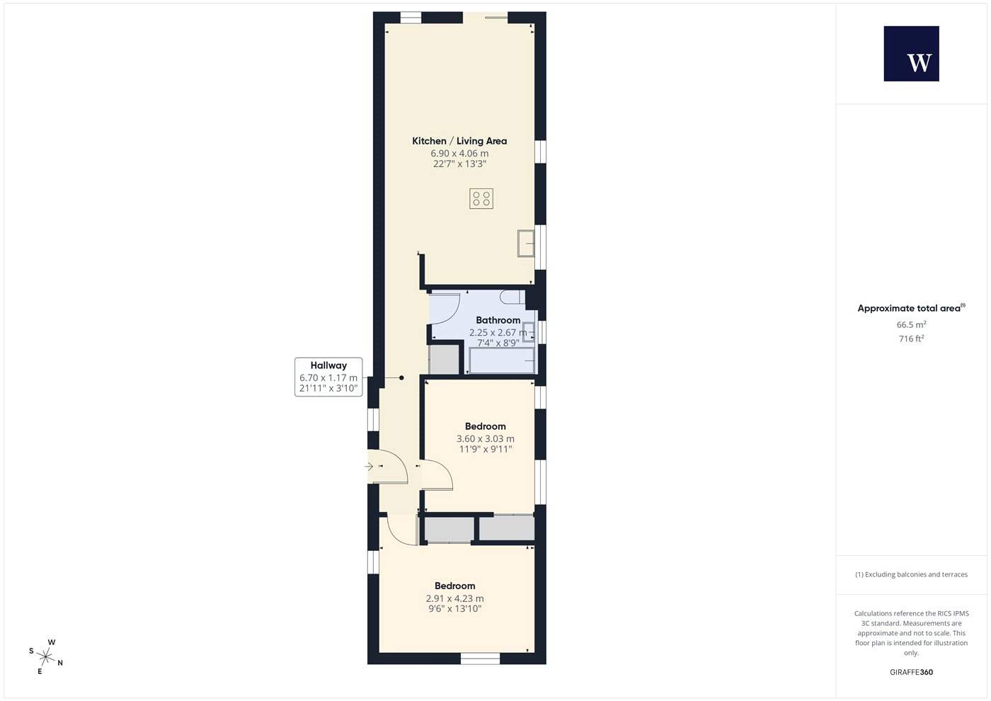 9, Byron Close, London floorplan