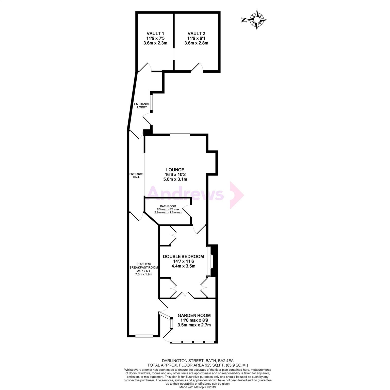 1 Bedrooms  for sale in Darlington Street, Bath, Somerset BA2