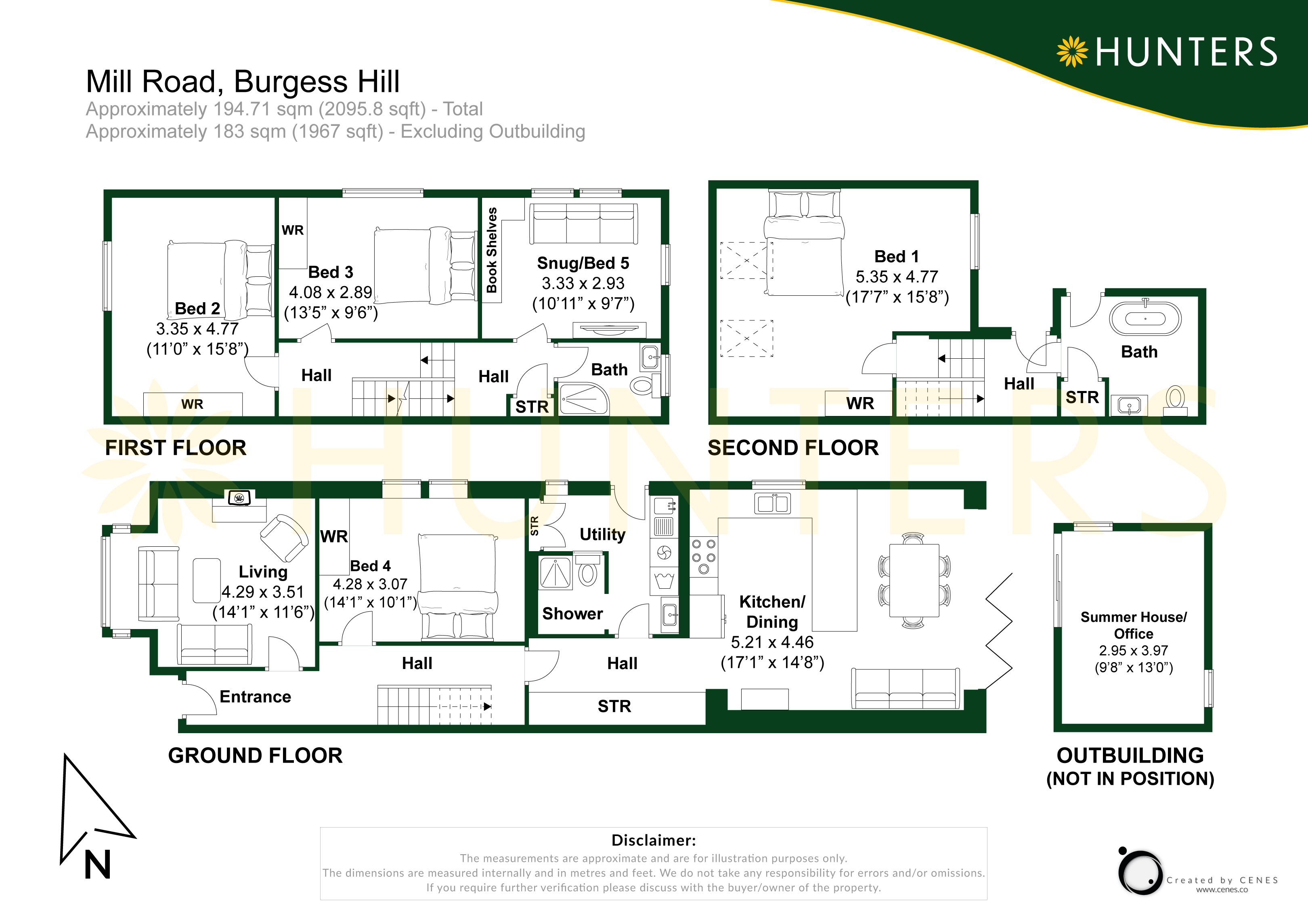 45, Mill Road, Burgess Hill floorplan