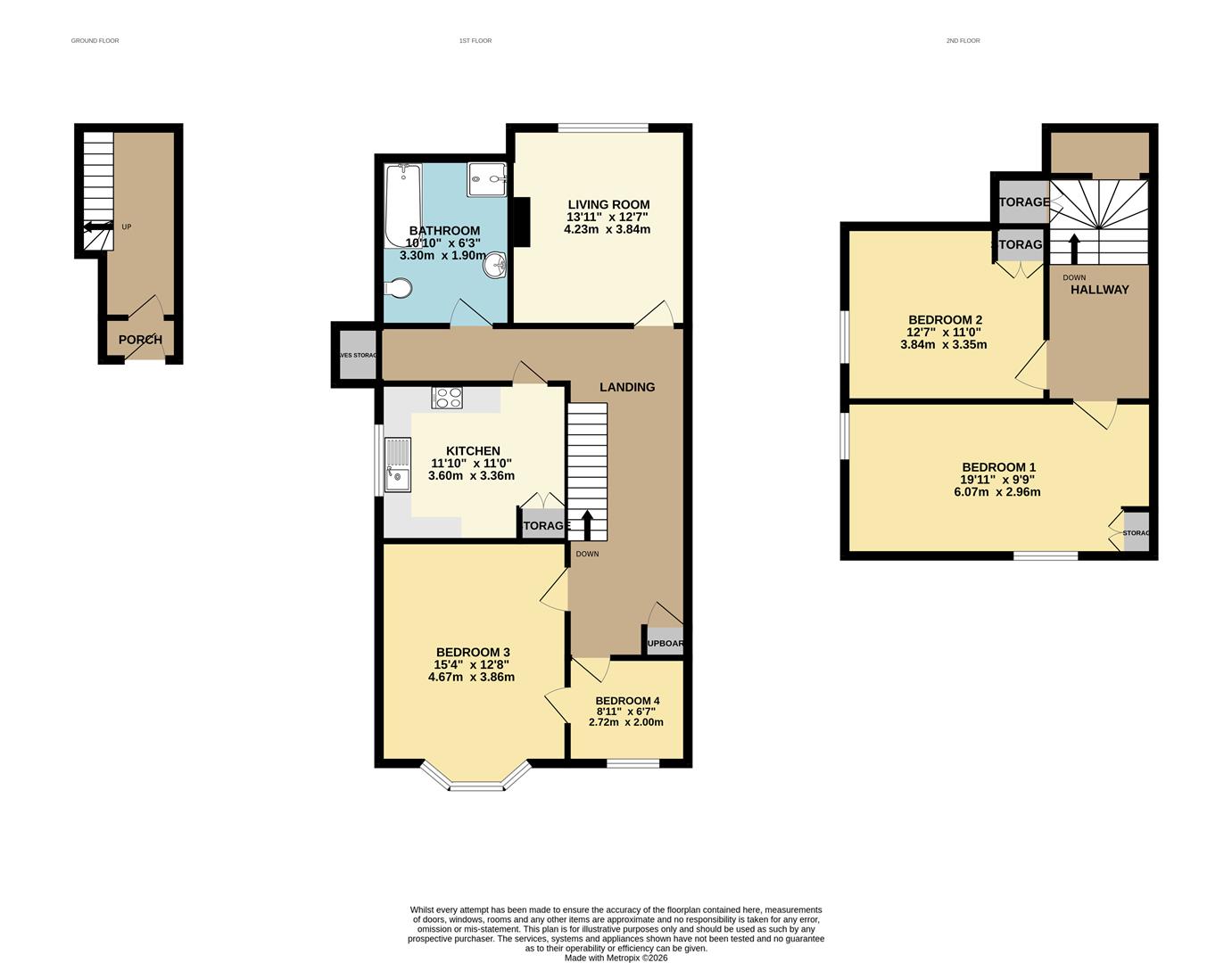 1A, Old Orchard Road, Eastbourne floorplan