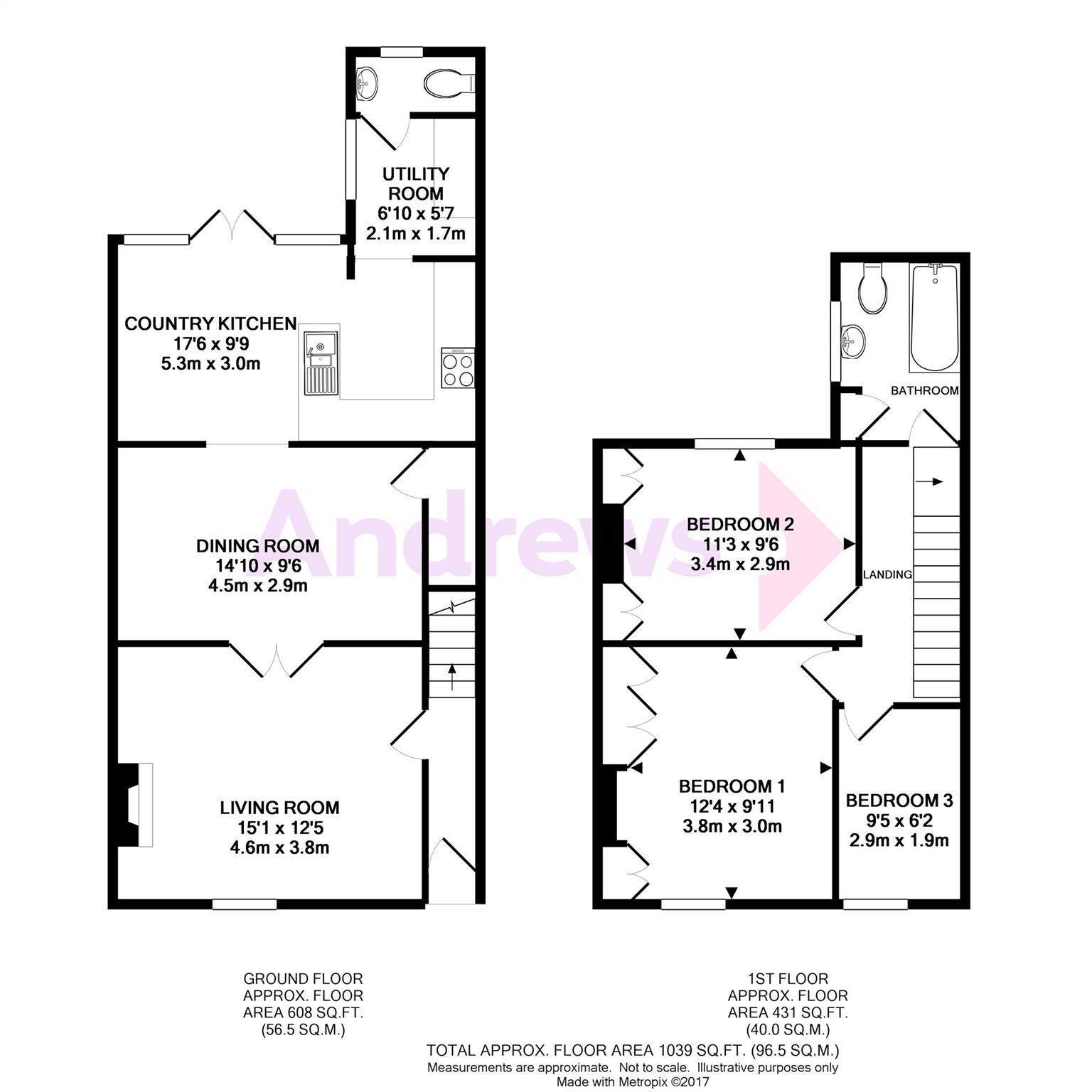 3 Bedrooms Terraced house for sale in 8 Francis Street, Cheltenham, Gloucestershire GL53