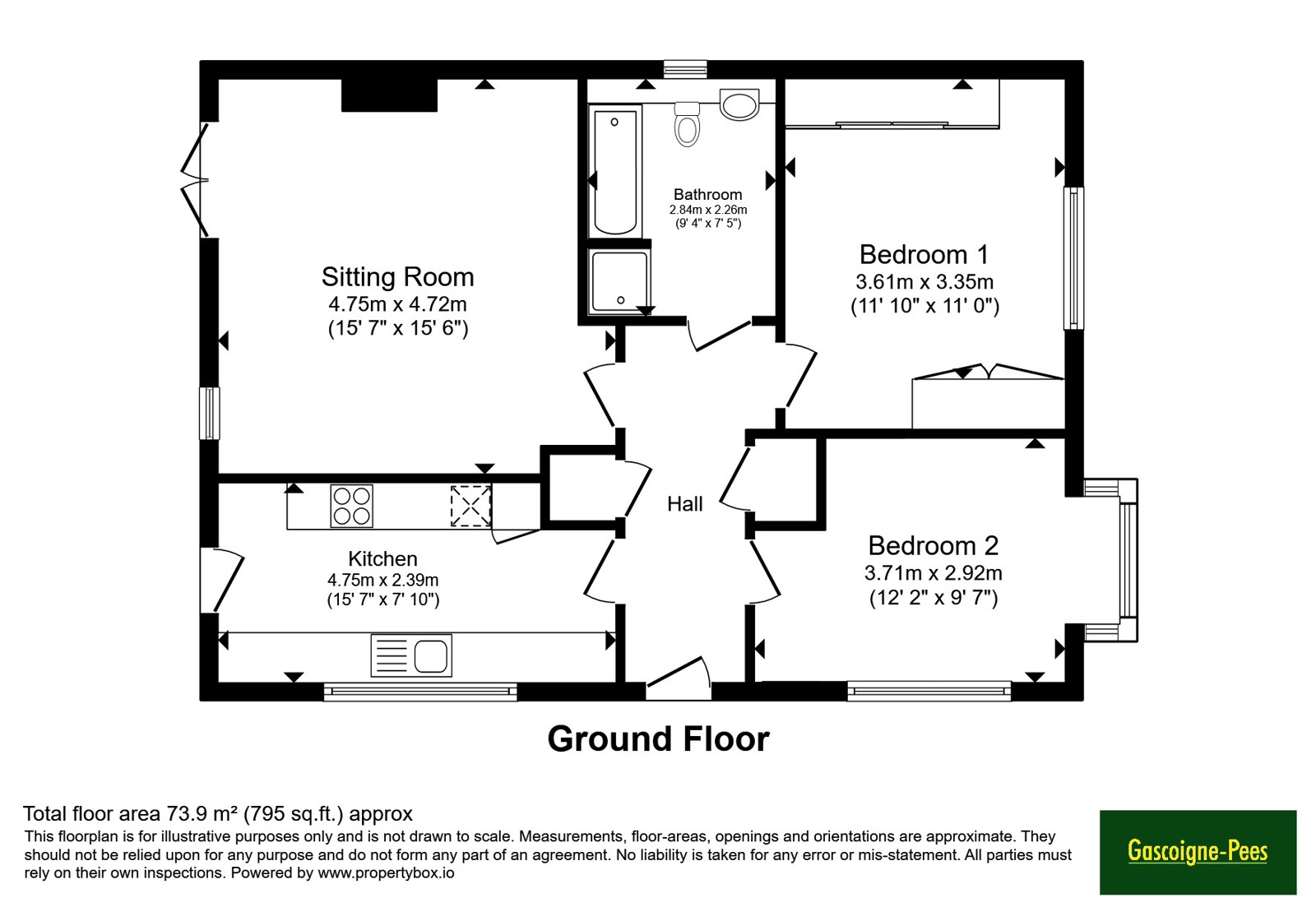3, Magnolia Drive, Cranleigh floorplan