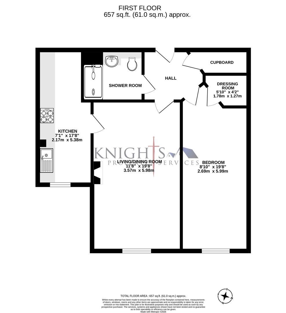 17 Wessex Lodge, 24-26 London Road, Bagshot floorplan