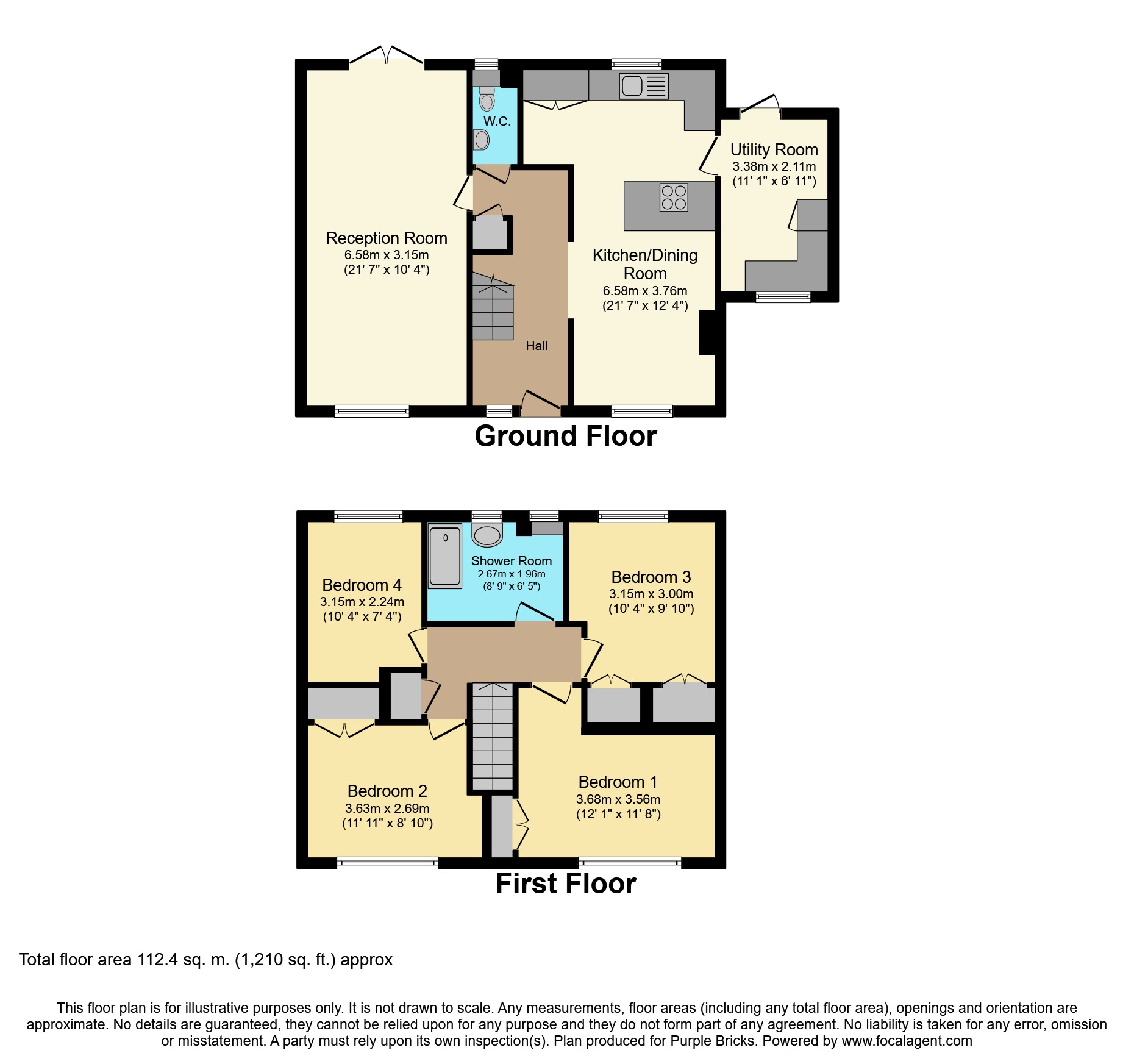 4 Bedrooms Semi-detached house for sale in Darvel Down, Battle TN33