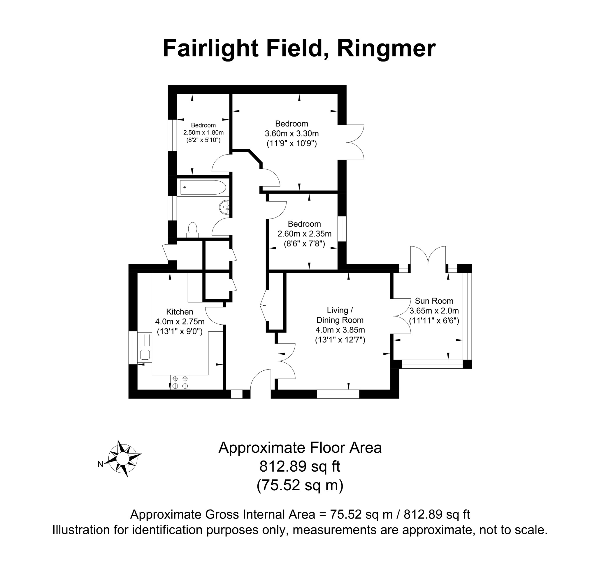 17A, Fairlight Field, Lewes floorplan